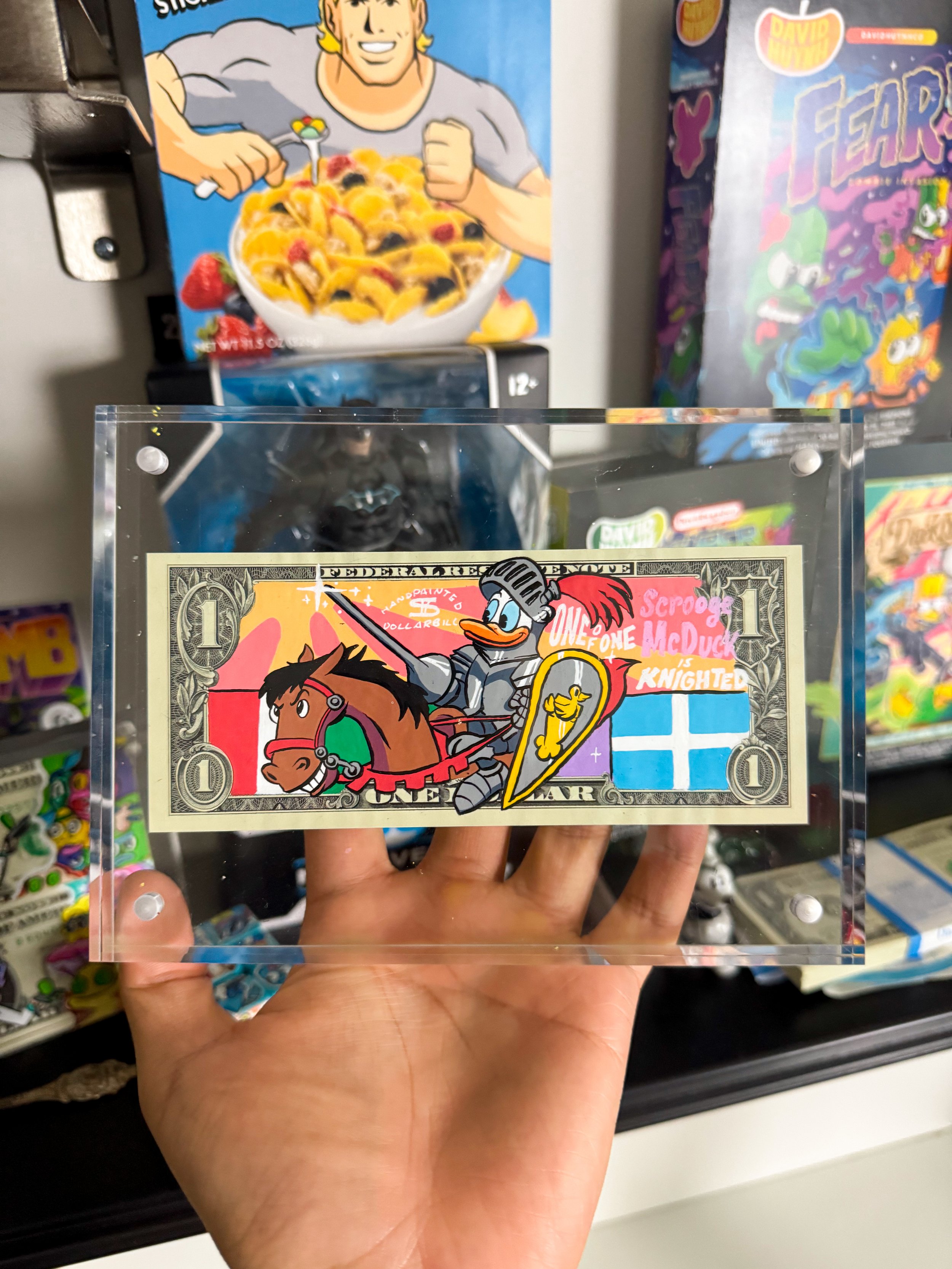 Limited “KNIGHTED” Dollar Bill