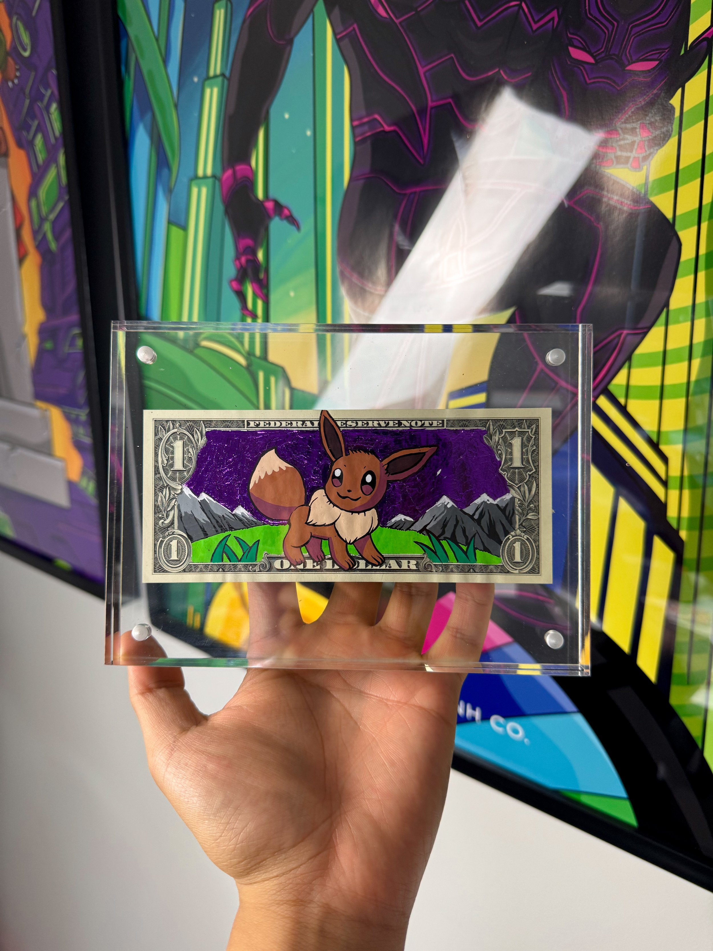 Limited “EEVEE” Shiny Dollar Bill