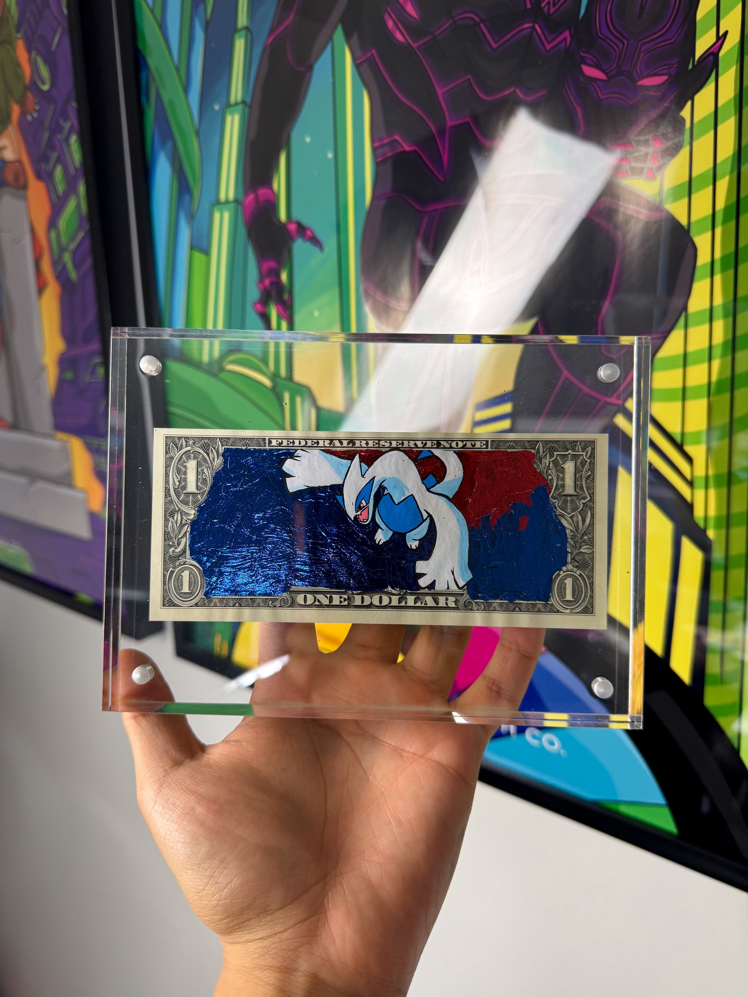Limited “LUGIA” Shiny Dollar Bill