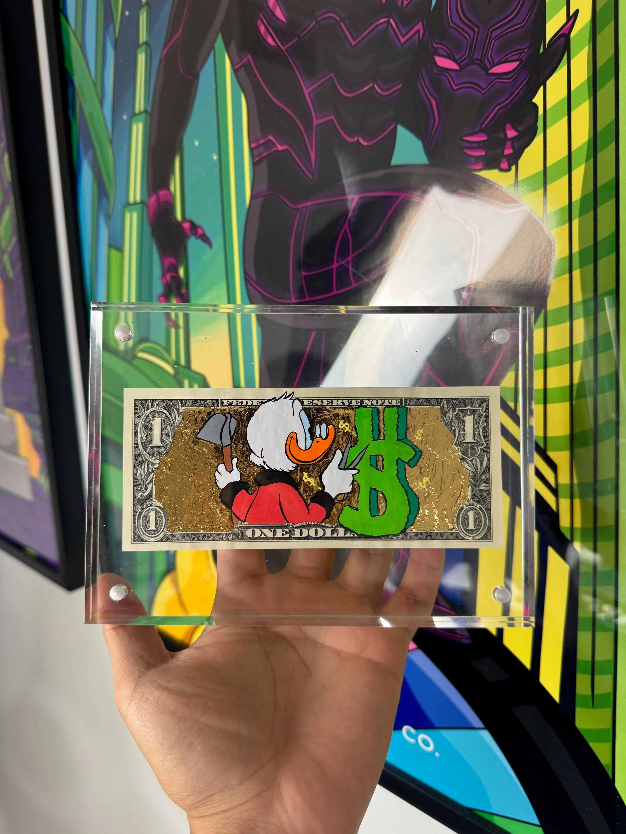 Limited “$ TREE” Gold Dollar Bill