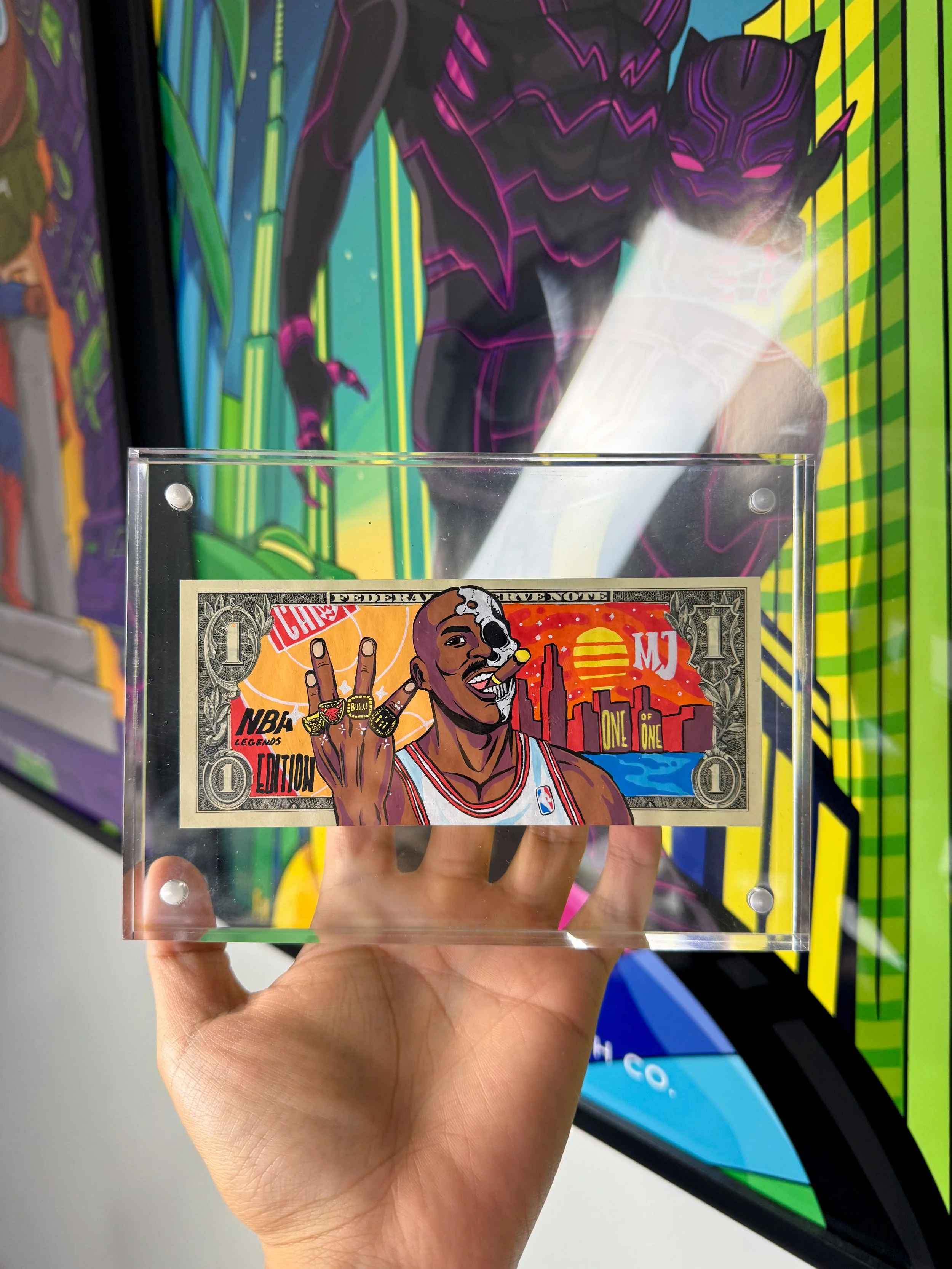Limited “MJ” Dollar Bill