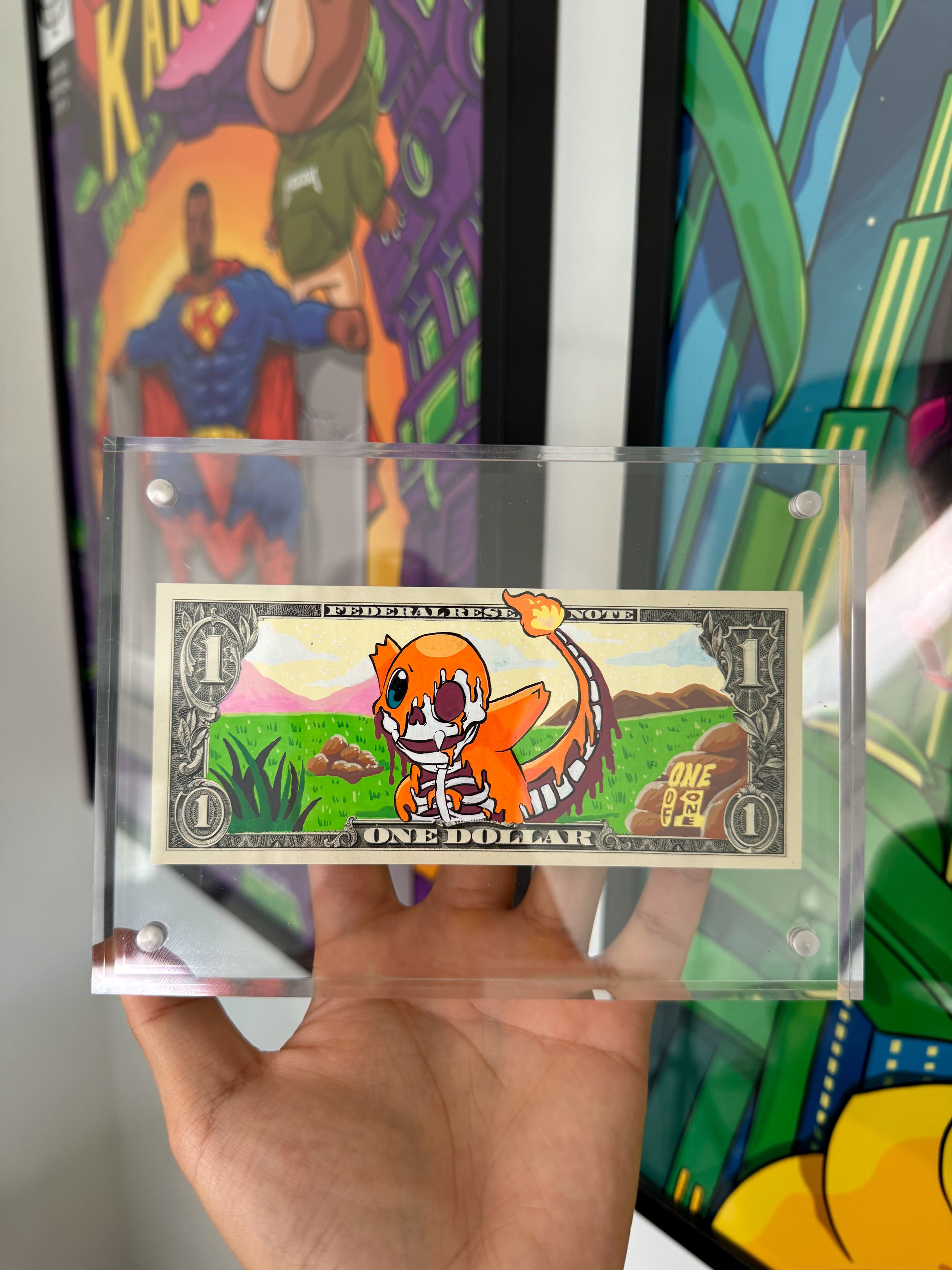 Limited Edition “CHARMANDER” Dollar Bill