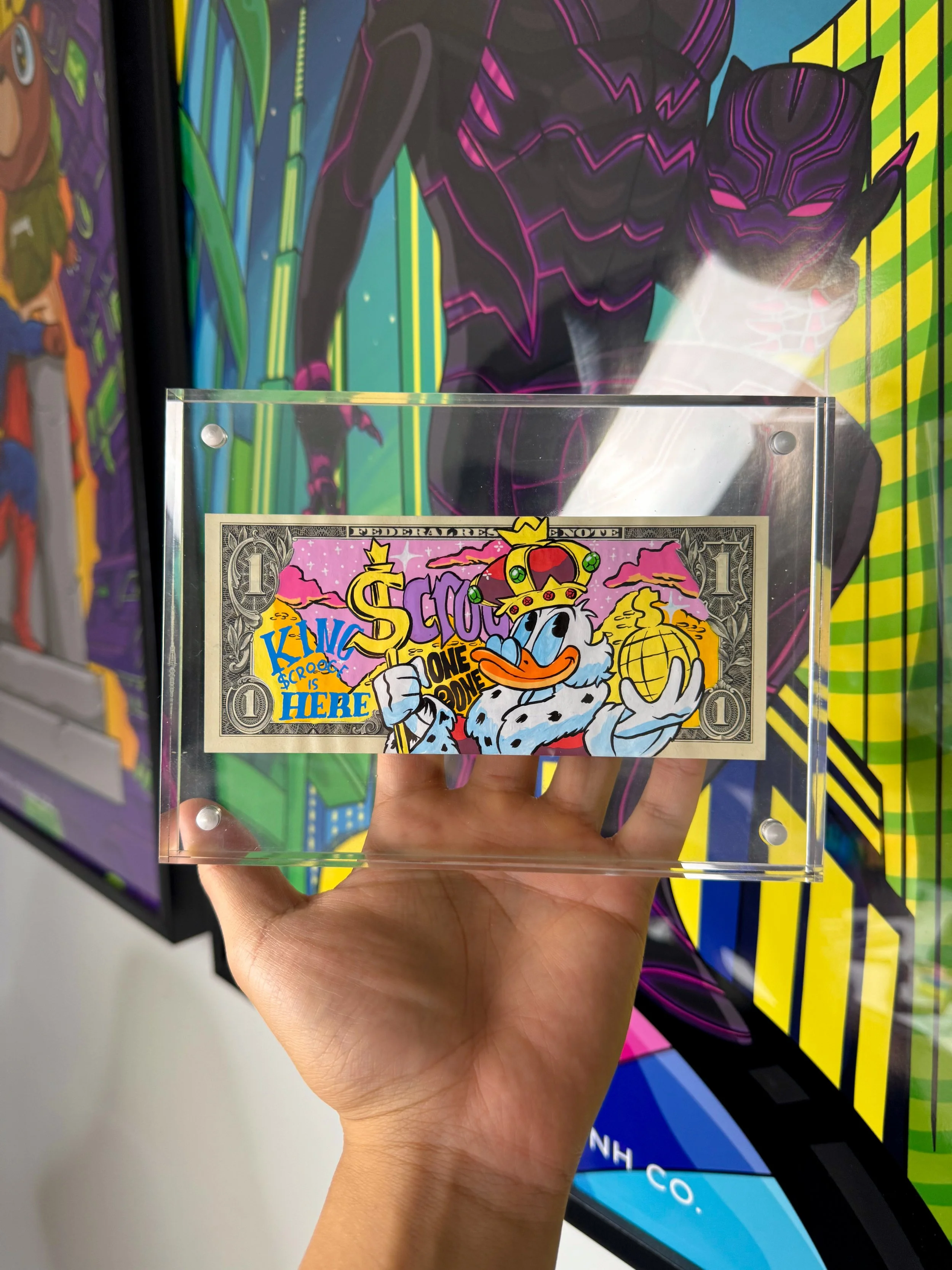 Limited “KING SCROOGE” Dollar Bill