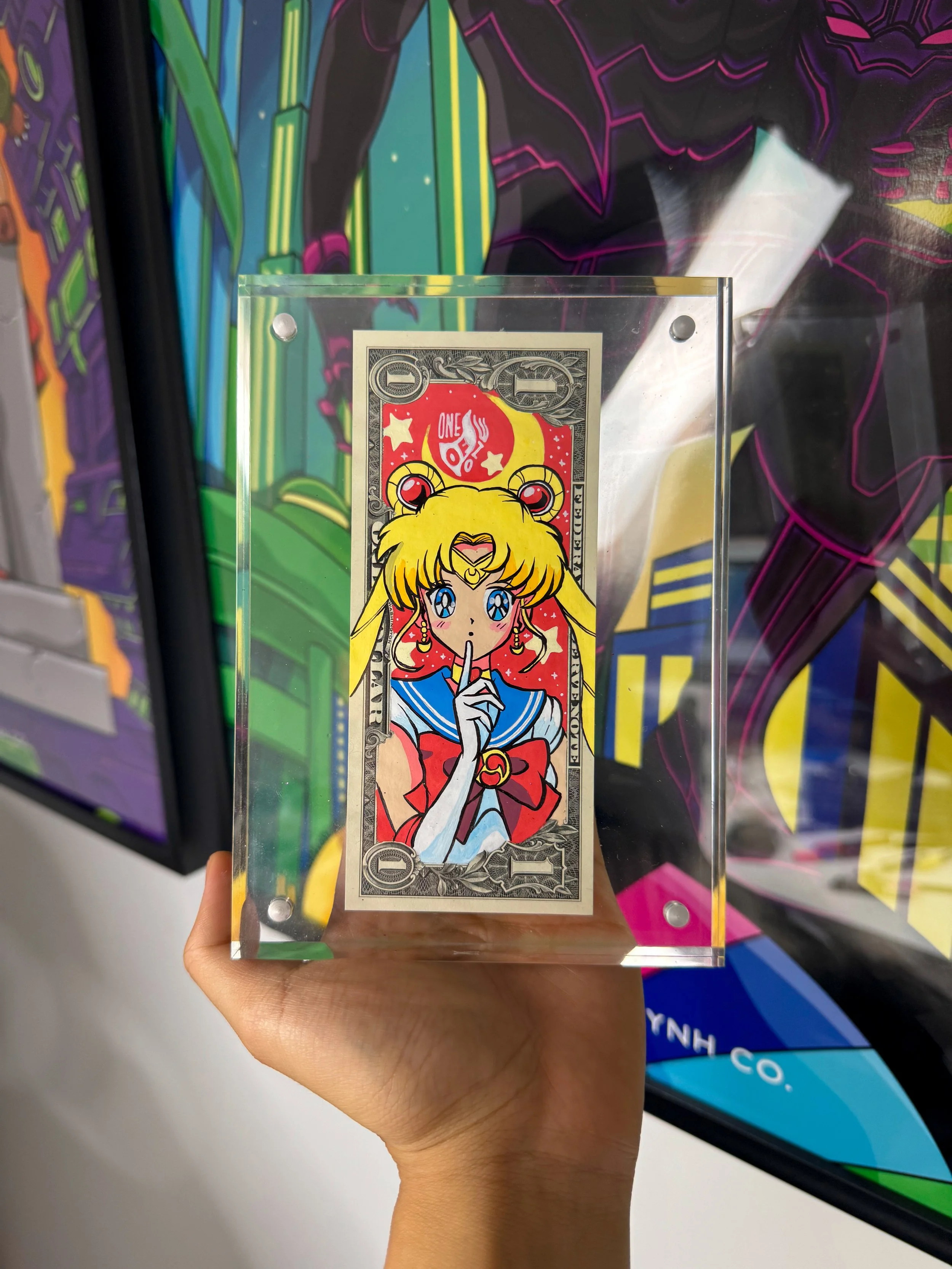 Limited  “SAILOR MOON” Dollar Bill