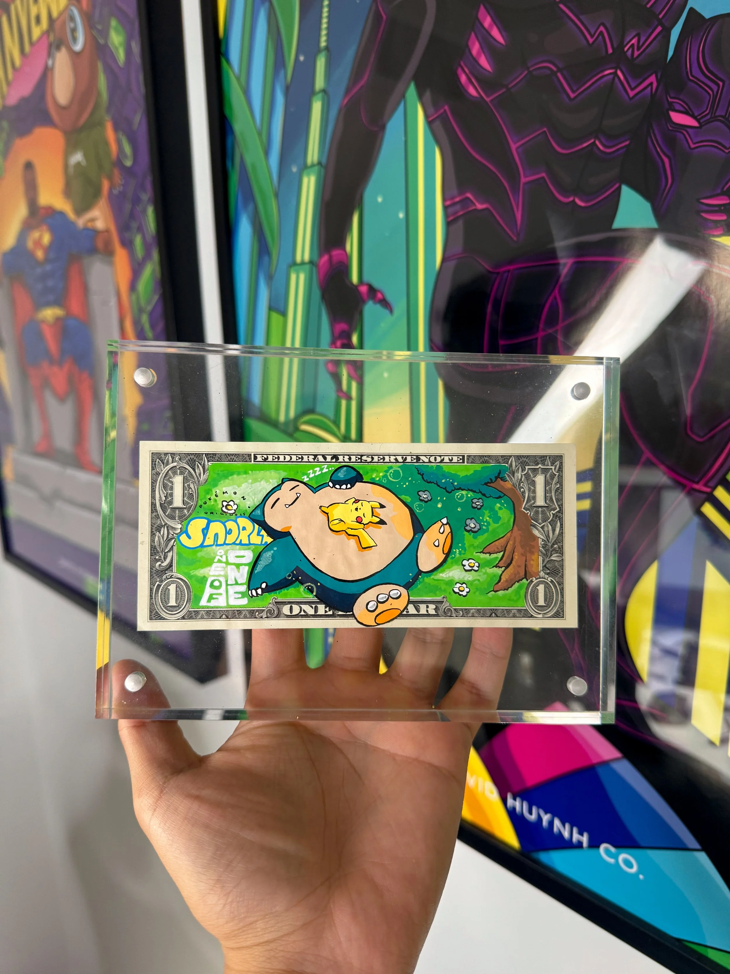 Limited “SNORLAX” Dollar Bill