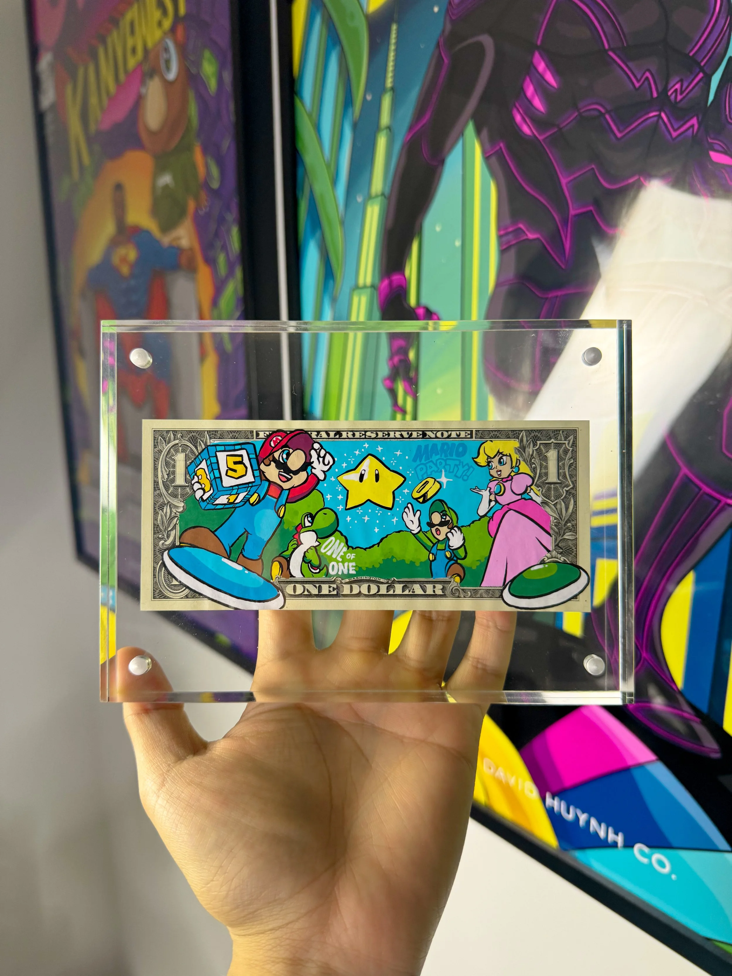 Limited  “MARIO PARTY” Dollar Bill