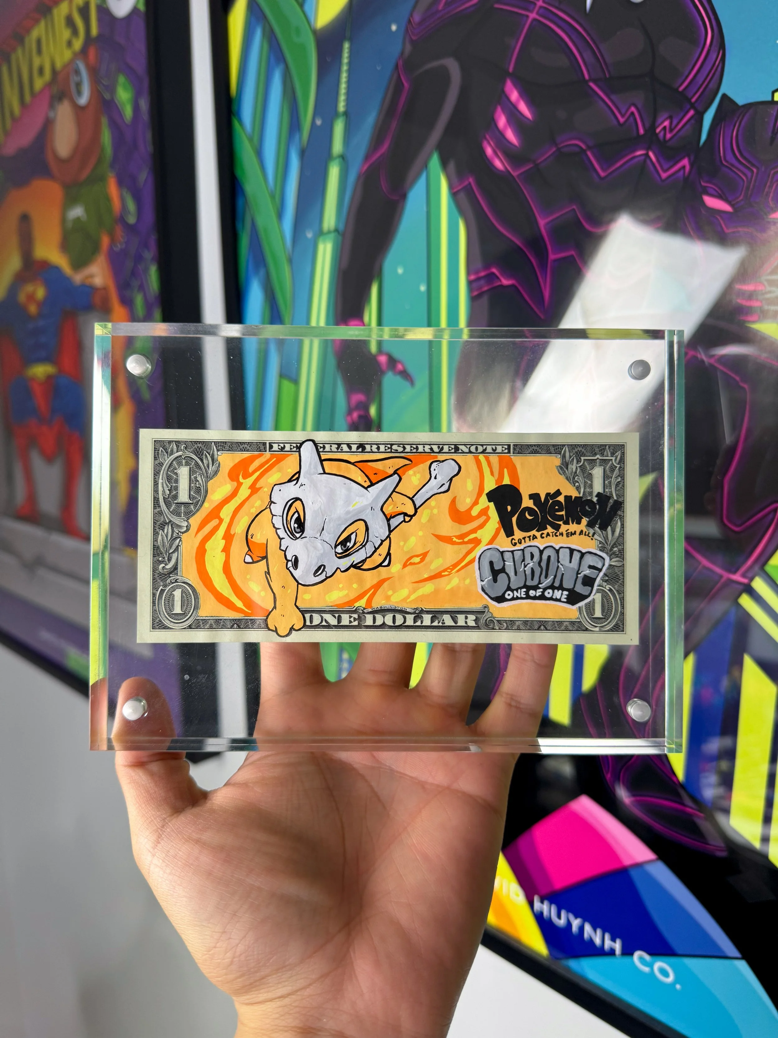 Limited  “CUBONE” Dollar Bill
