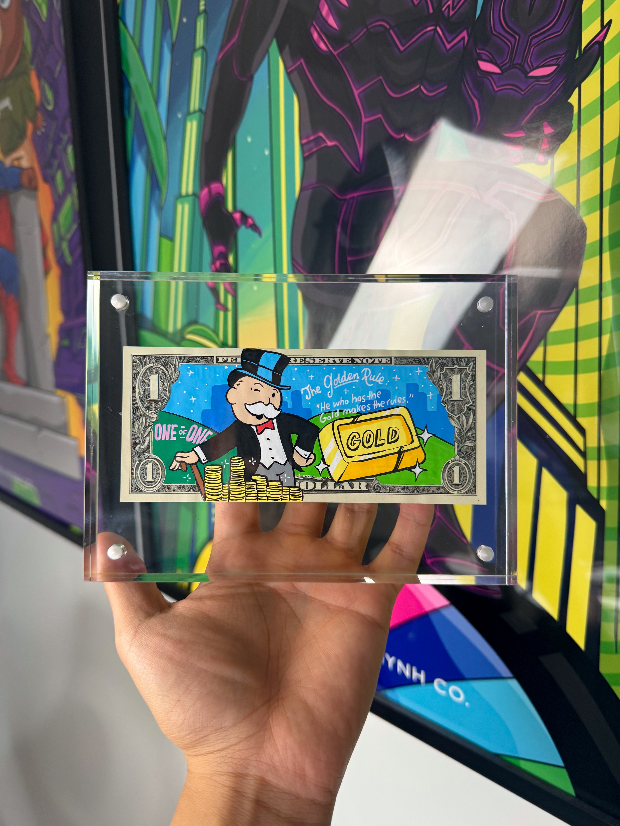 Limited  “GOLDEN RULE” Dollar Bill