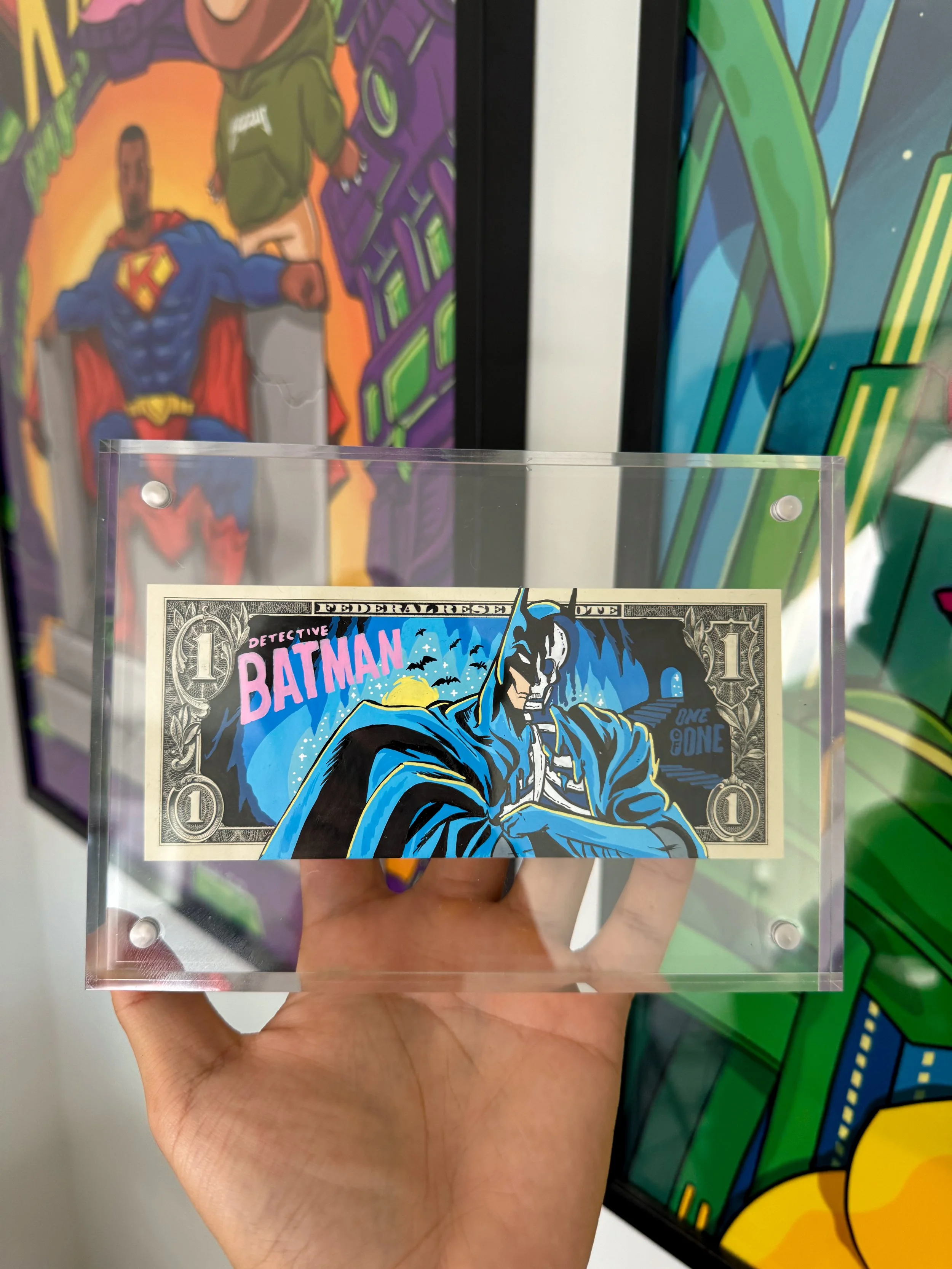 Limited Edition “BAT-CAVE” Dollar Bill