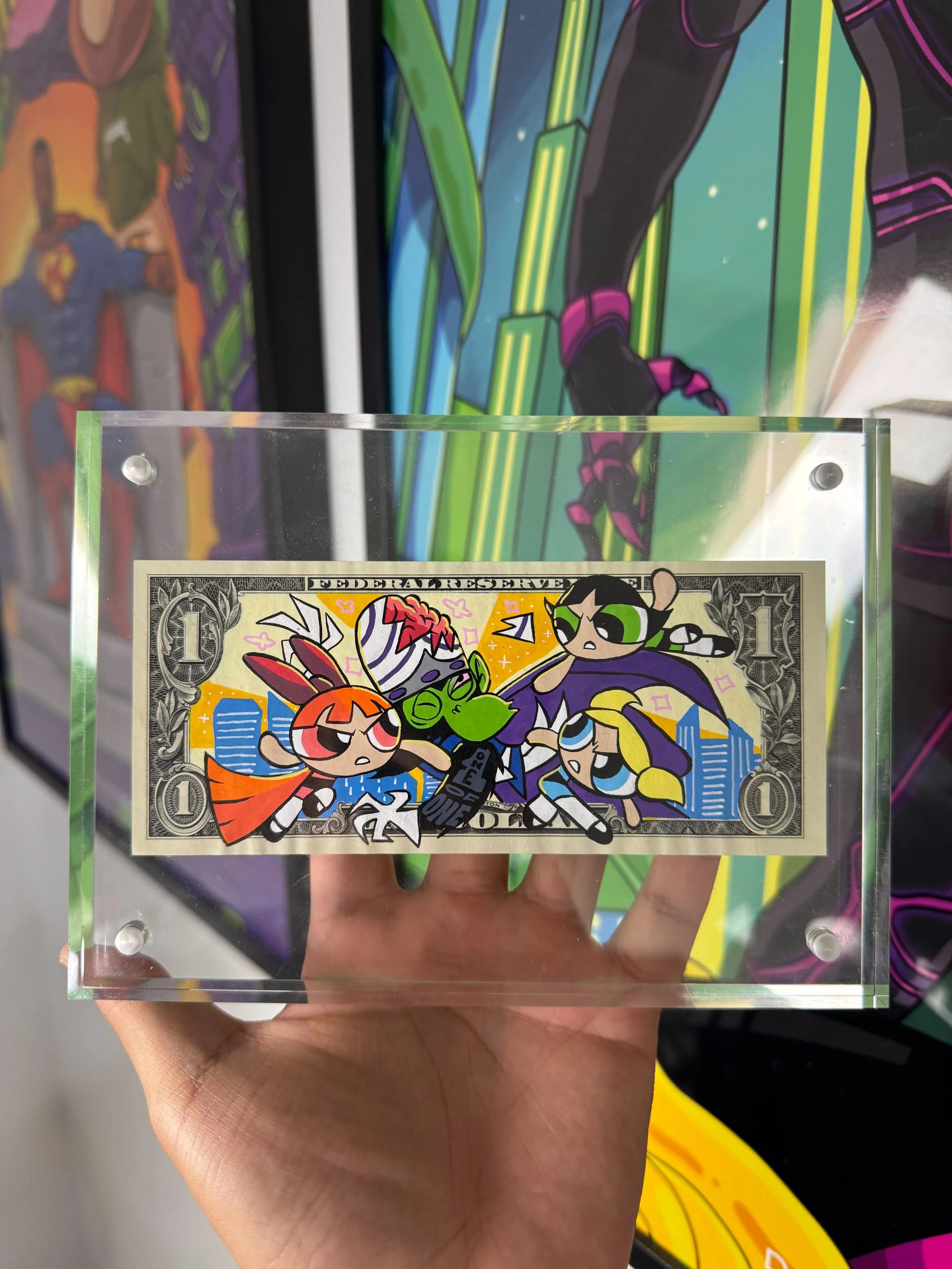 Limited “POWERPUFF GIRLS” Dollar Bill