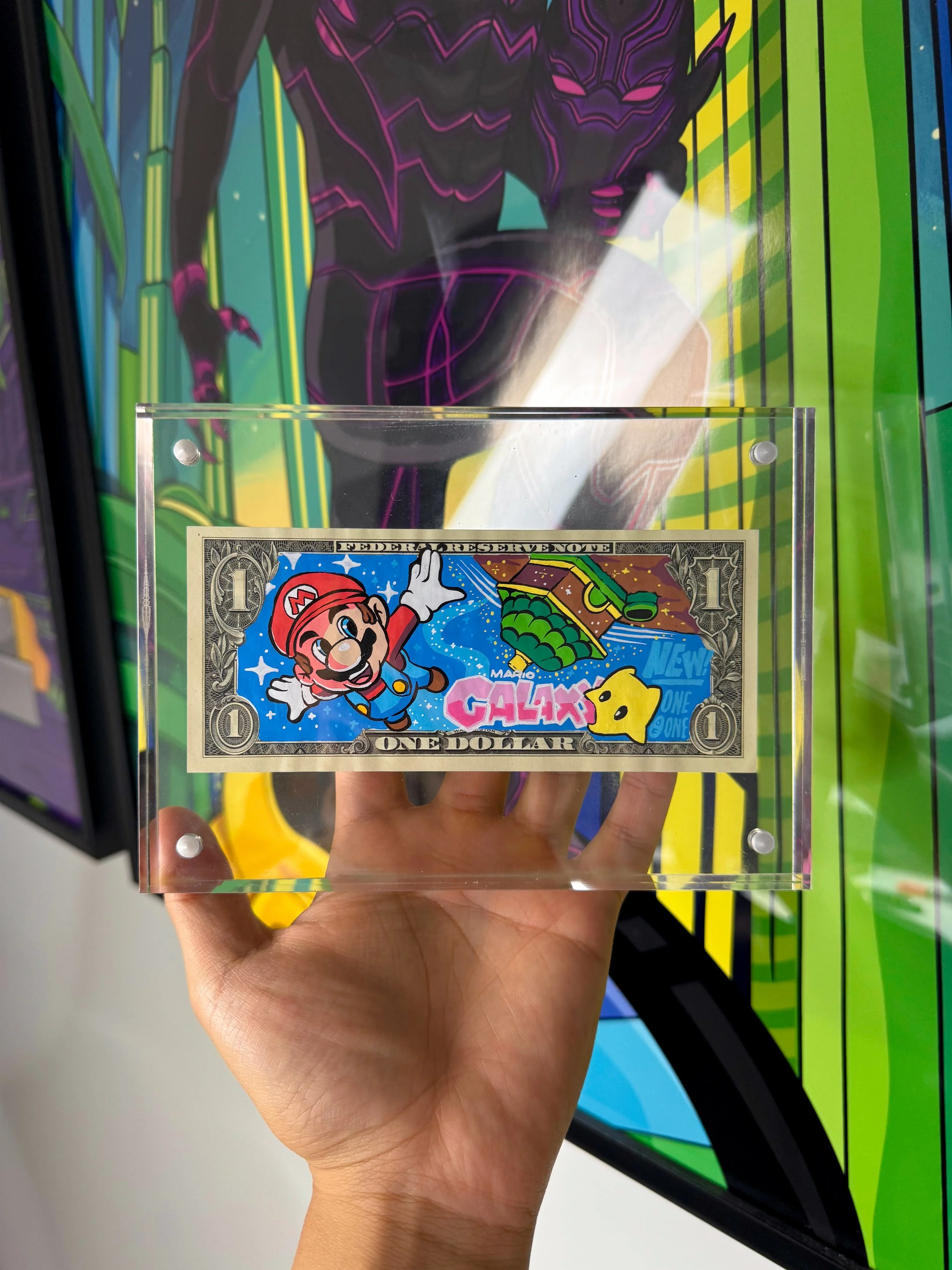 Limited “MARIO GALAXY” Dollar Bill