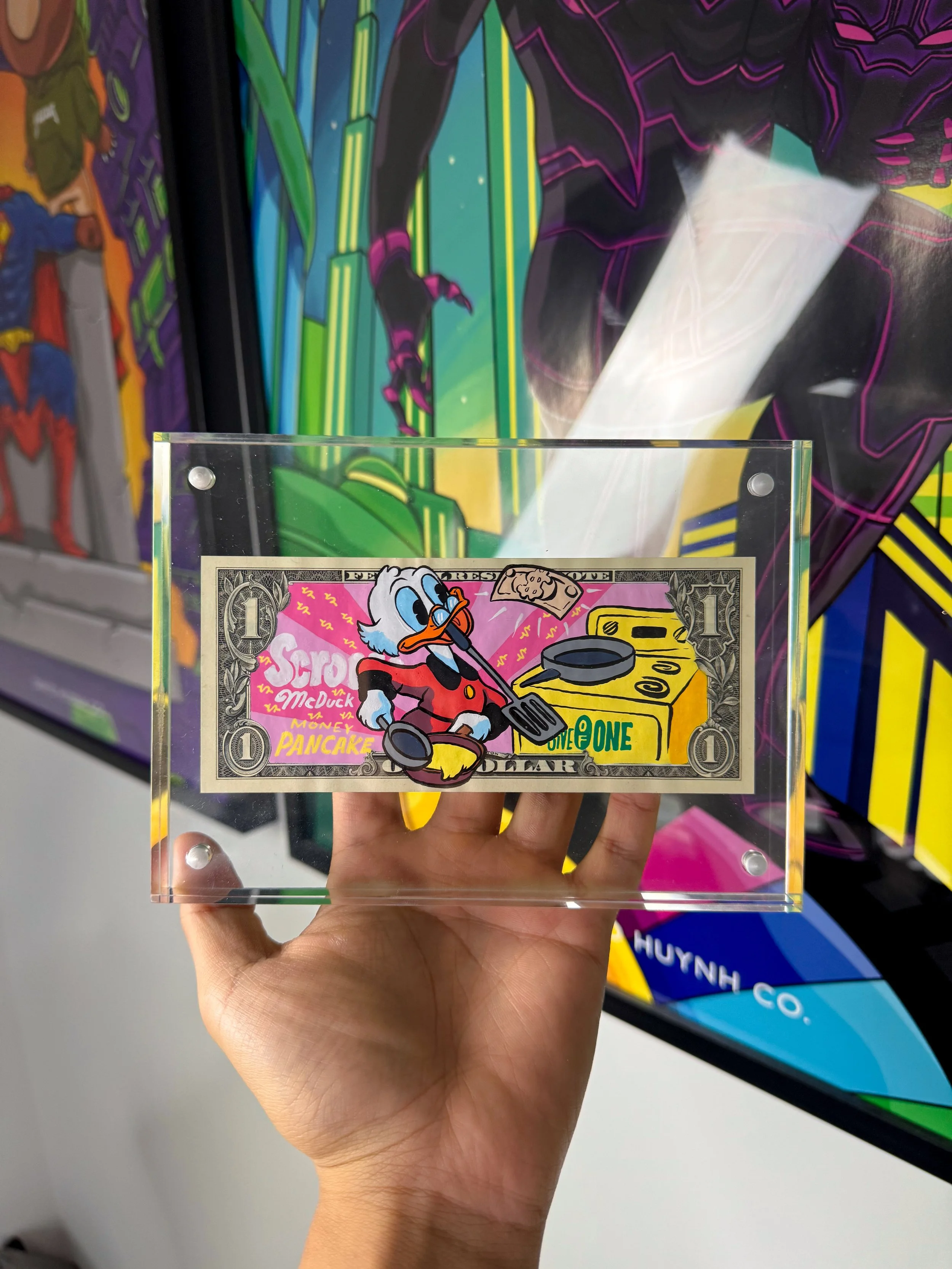 Limited “MONEY PANCAKE” Dollar Bill