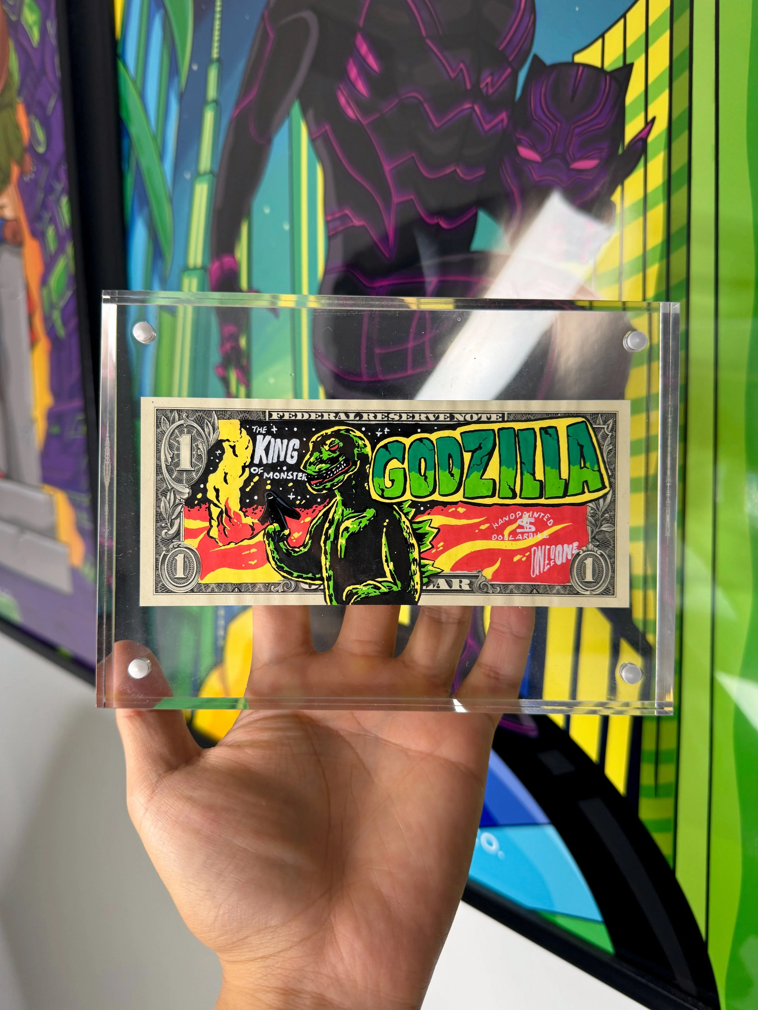 Limited “KING OF MONSTERS” Dollar Bill