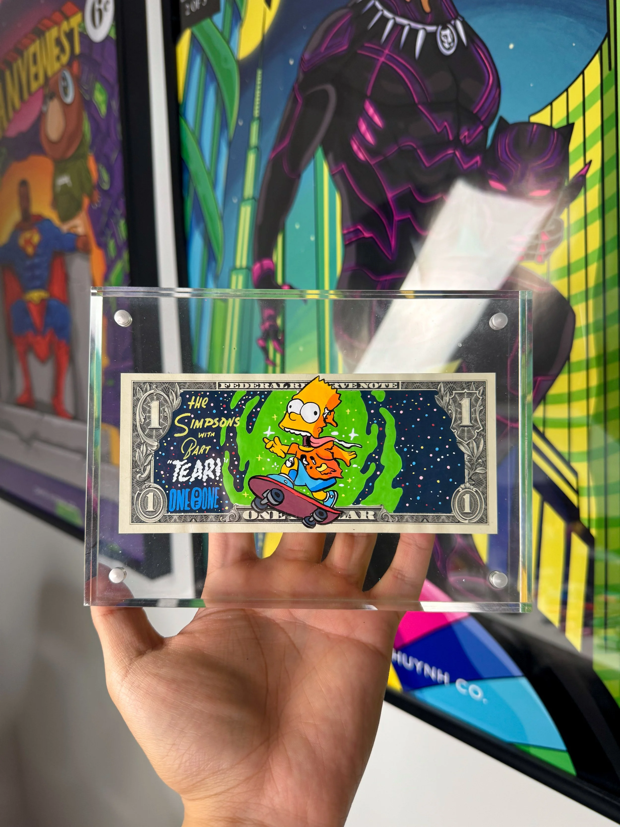 Limited “TEAR” Dollar Bill