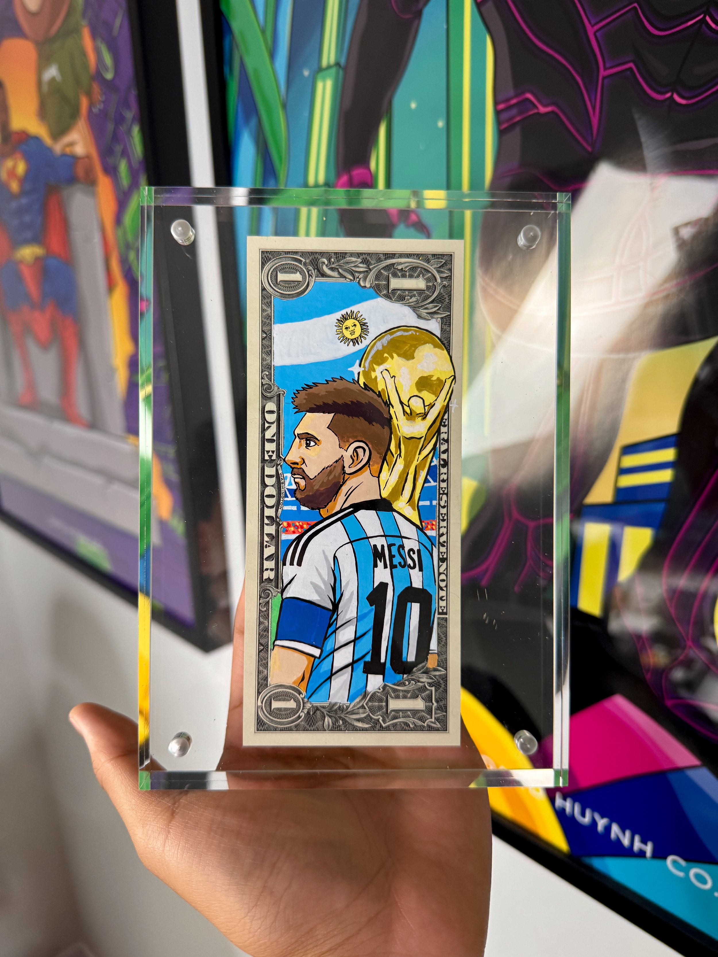 Open Edition “MESSI” Limited Dollar Bill
