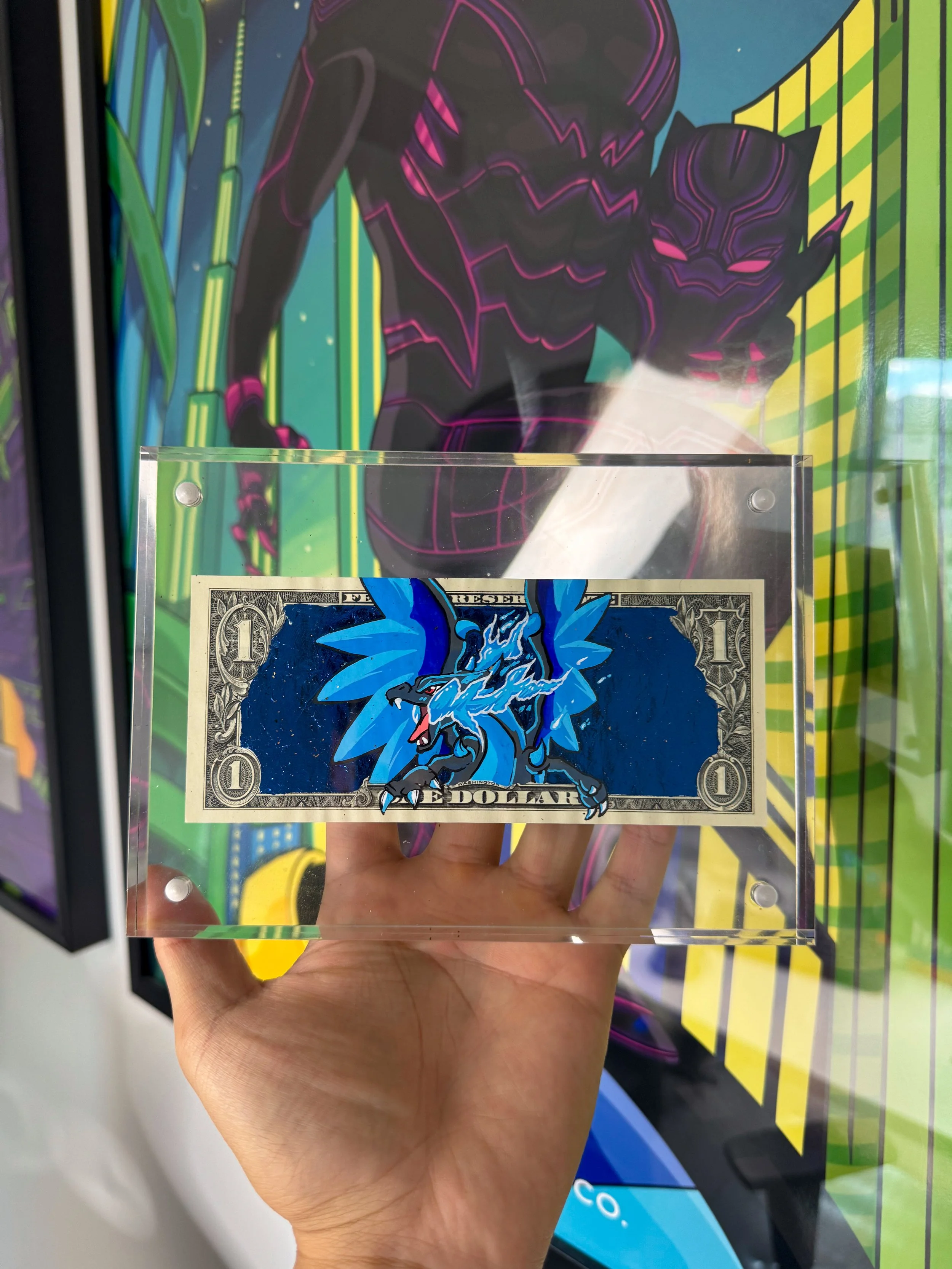Limited “MEGA ZARD” Saphire Dollar Bill