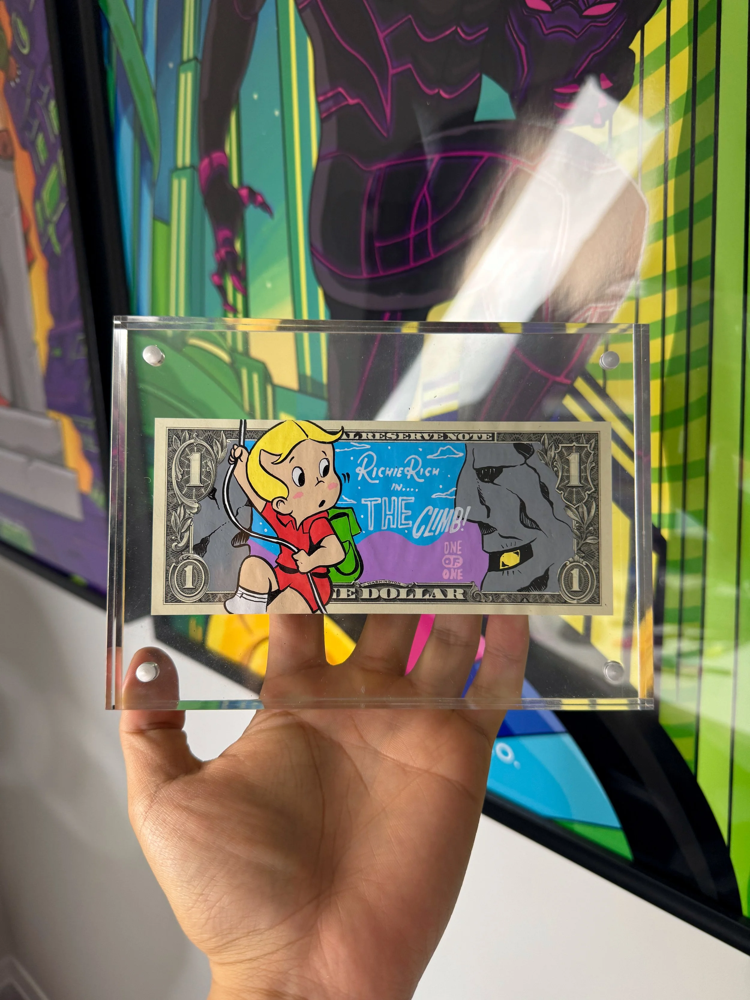 Limited  “THE CLIMB” Dollar Bill