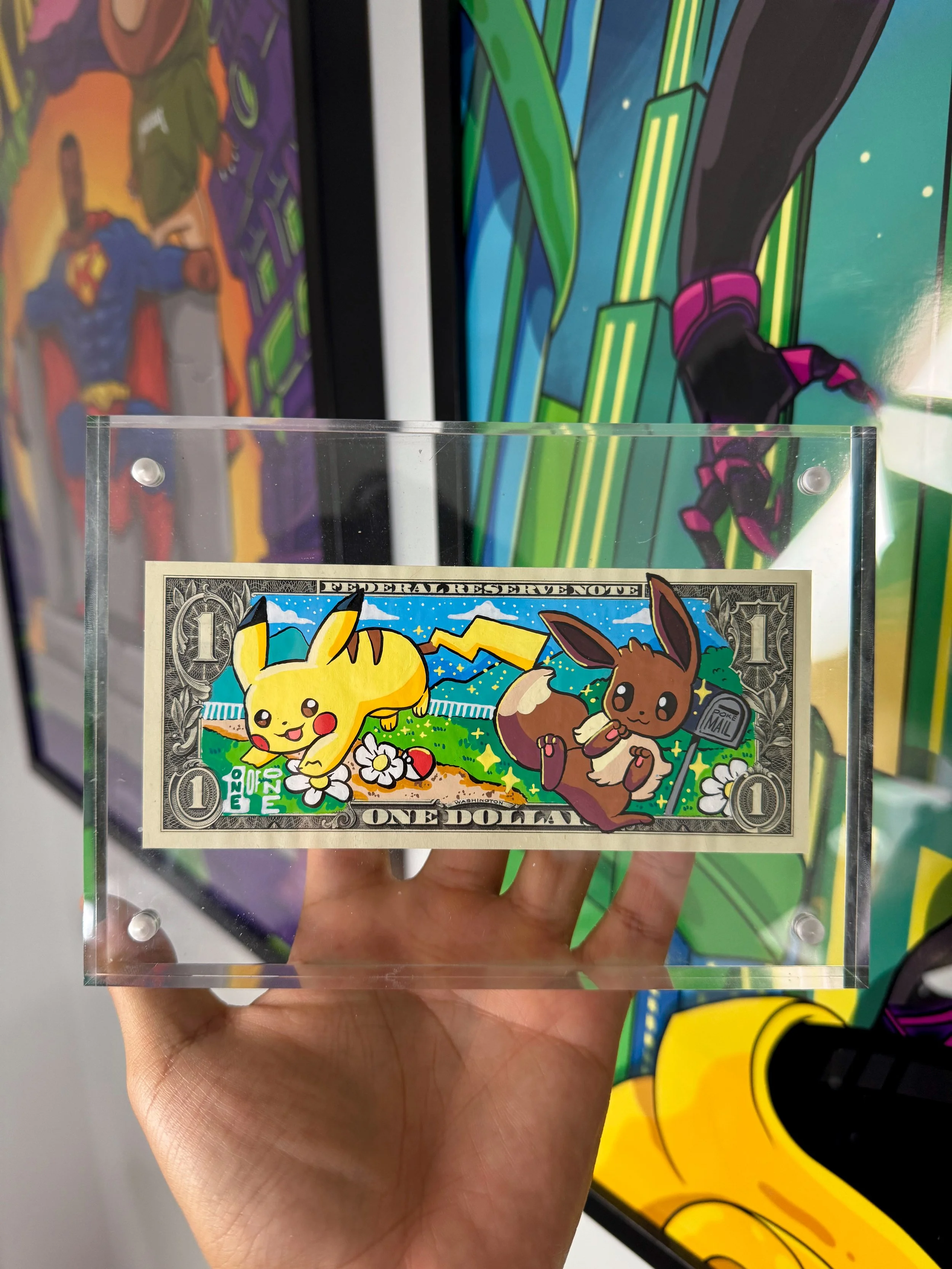 Limited “POKÉ MAIL” Dollar Bill