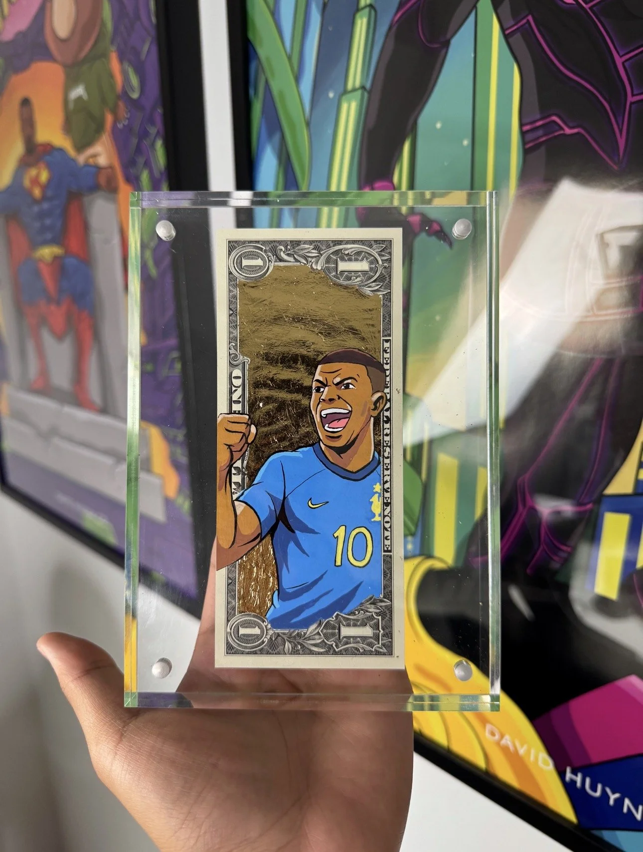 Open Edition “MBAPPÉ” Gold Dollar Bill