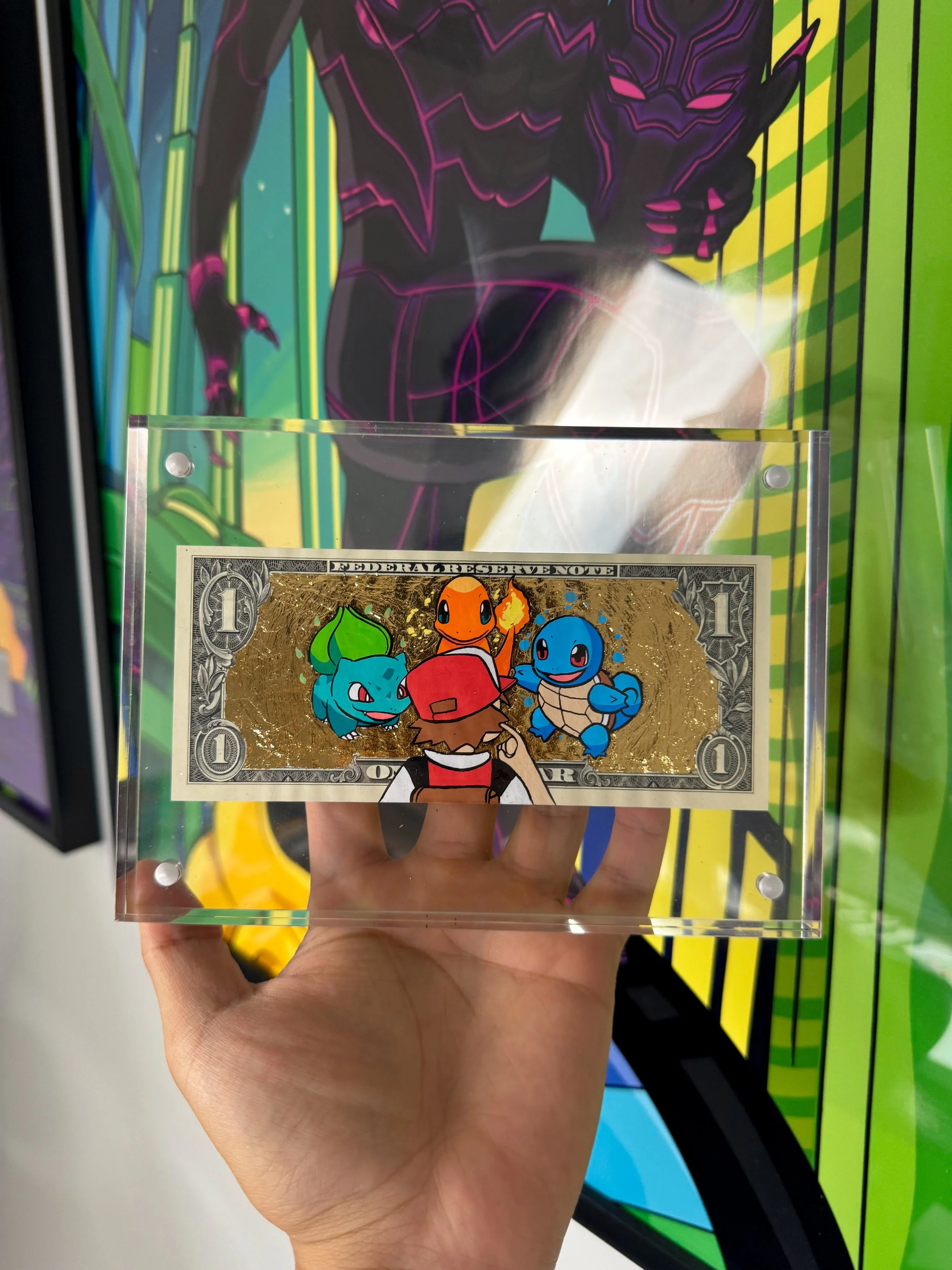 Limited “THE CHOICE” Gold Dollar Bill