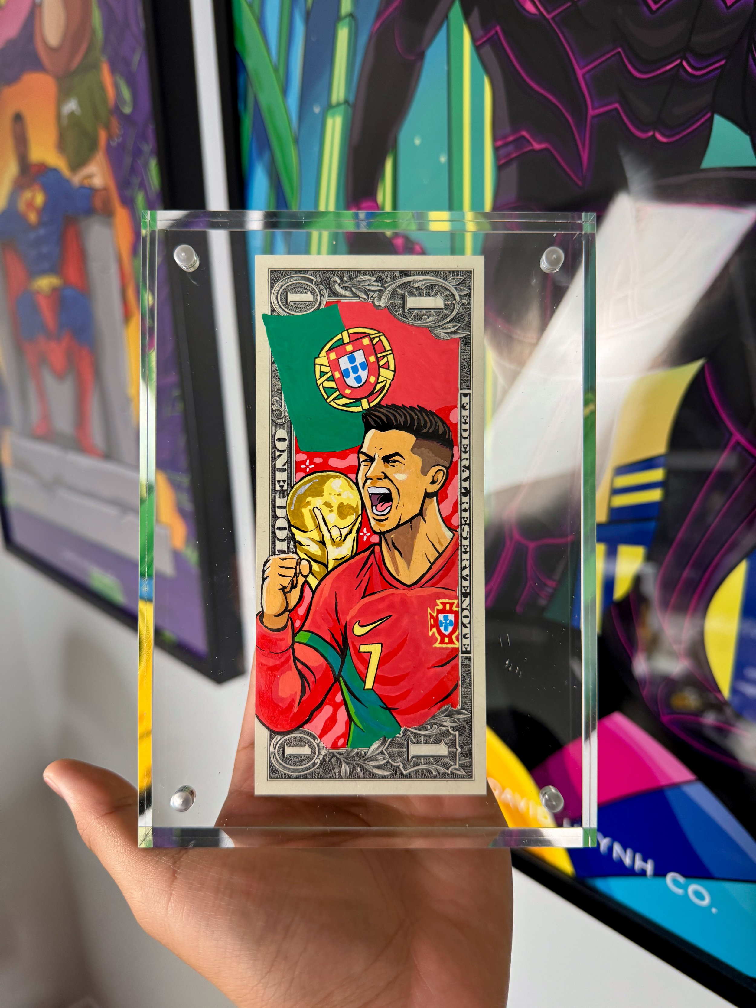 Open Edition “RONALDO” Limited Dollar Bill