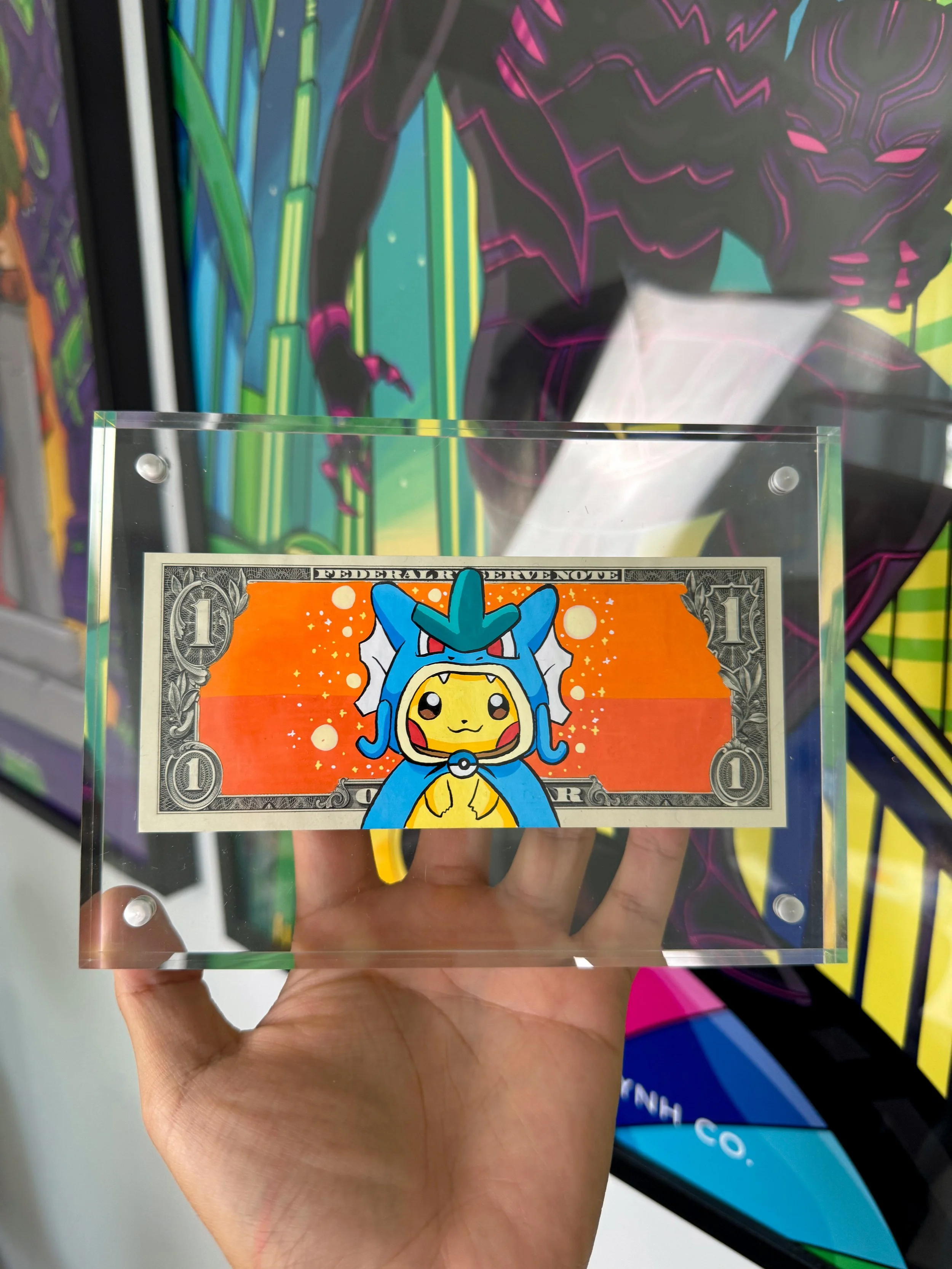 Limited “GYARADOS PIKA” Dollar Bill