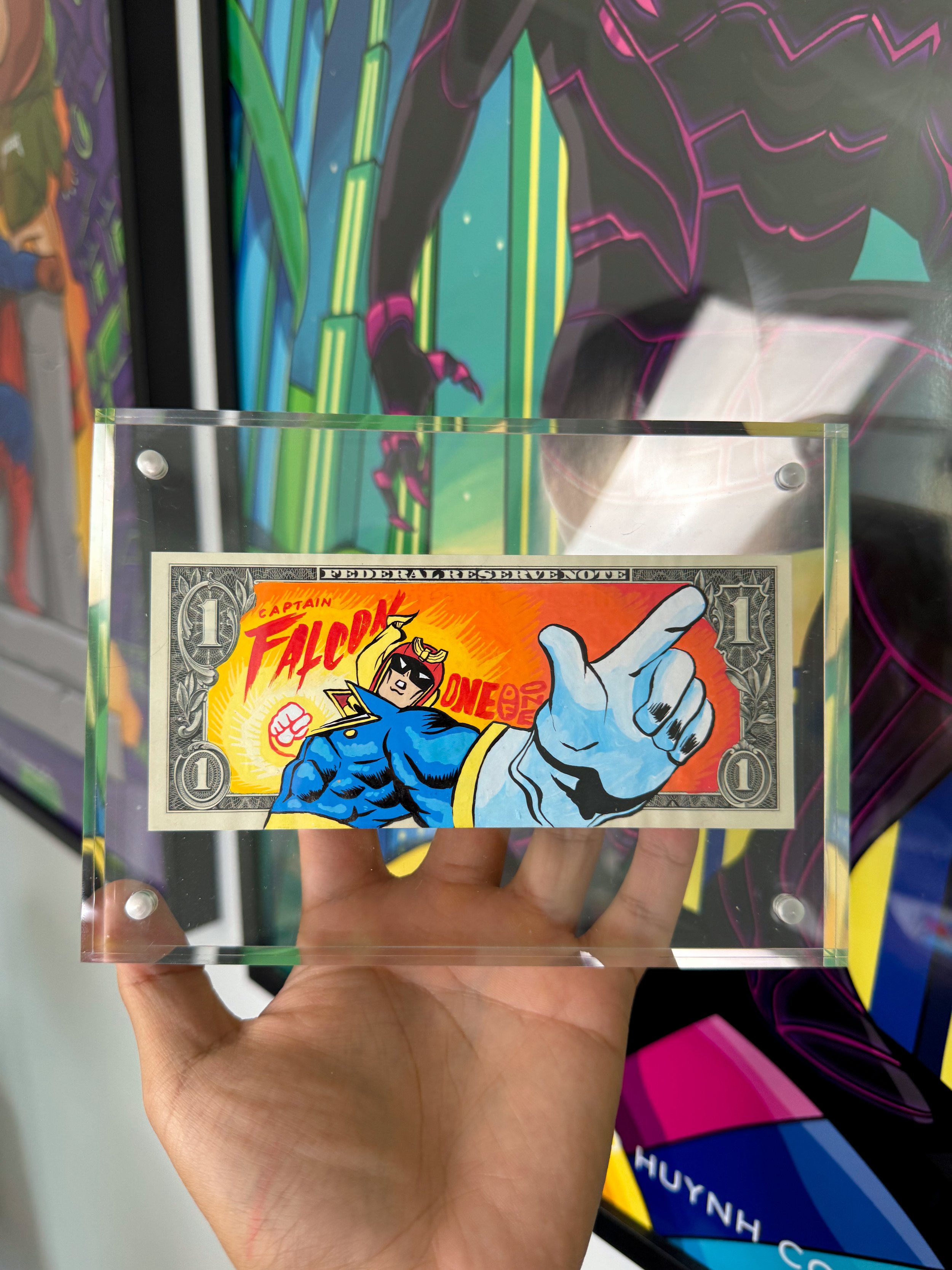 Limited “CAPTAIN FALCON” Dollar Bill