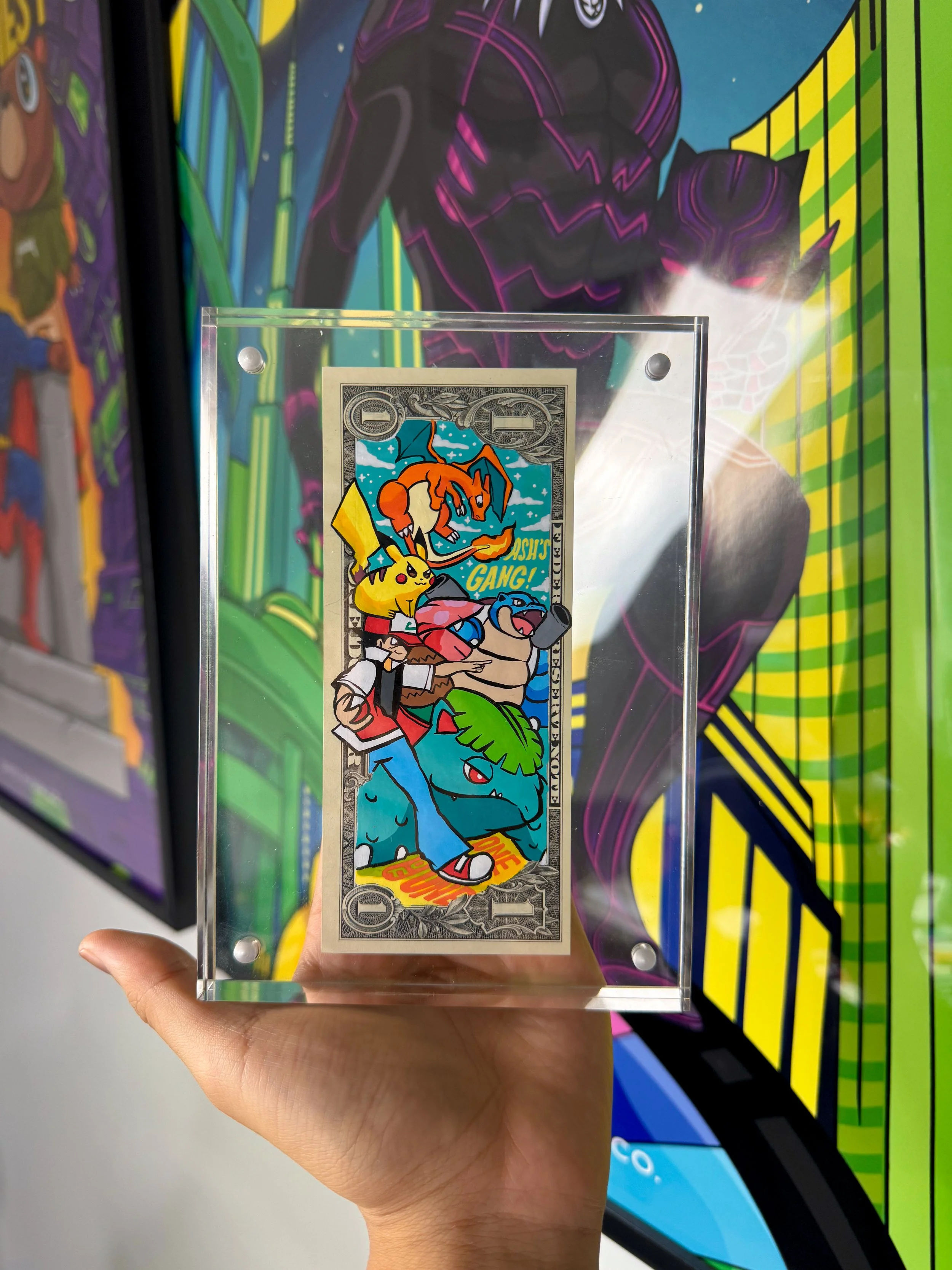 Limited “ASH’S GANG” Dollar Bill