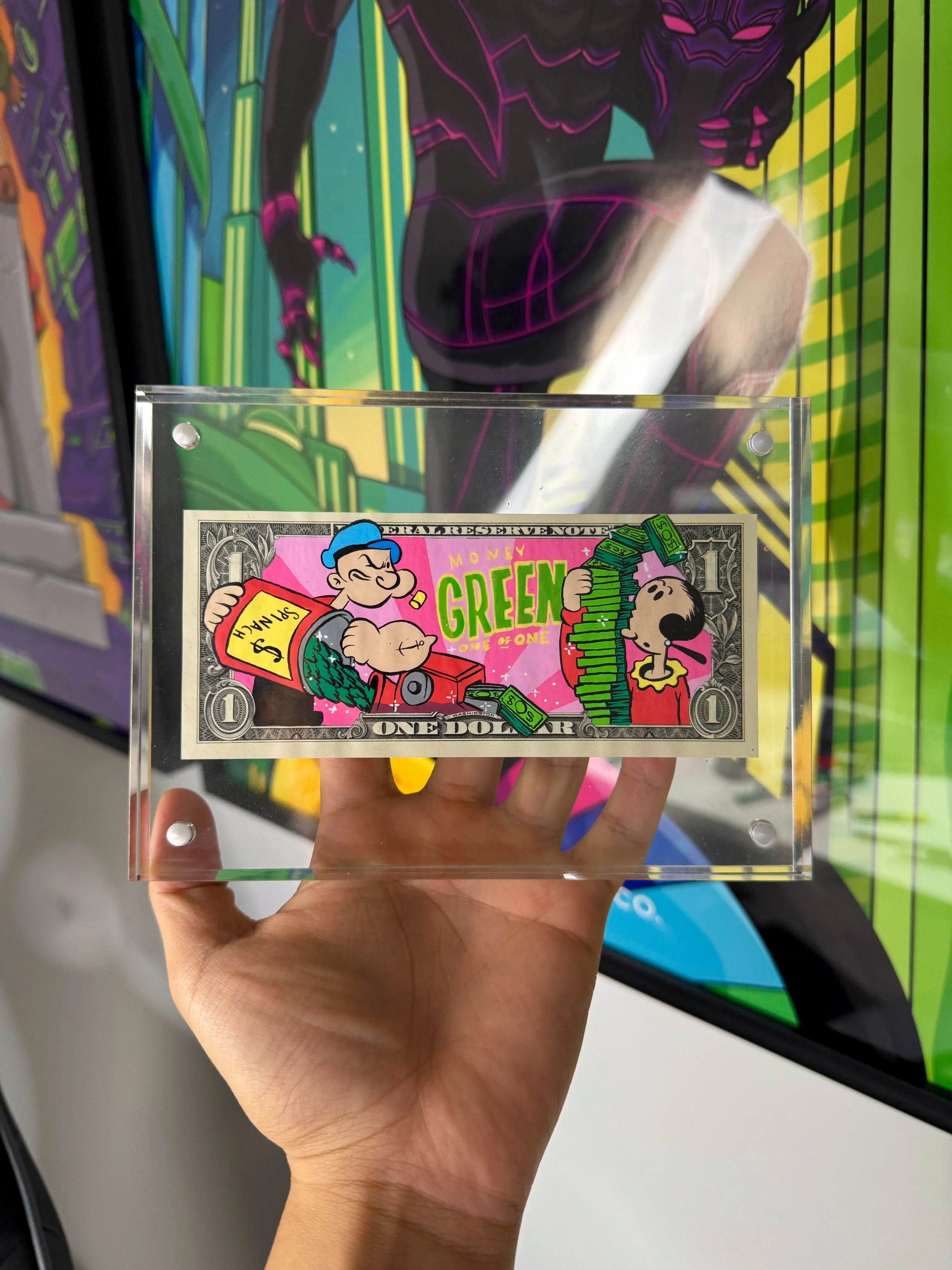 Limited  “MONEY GREEN” Dollar Bill