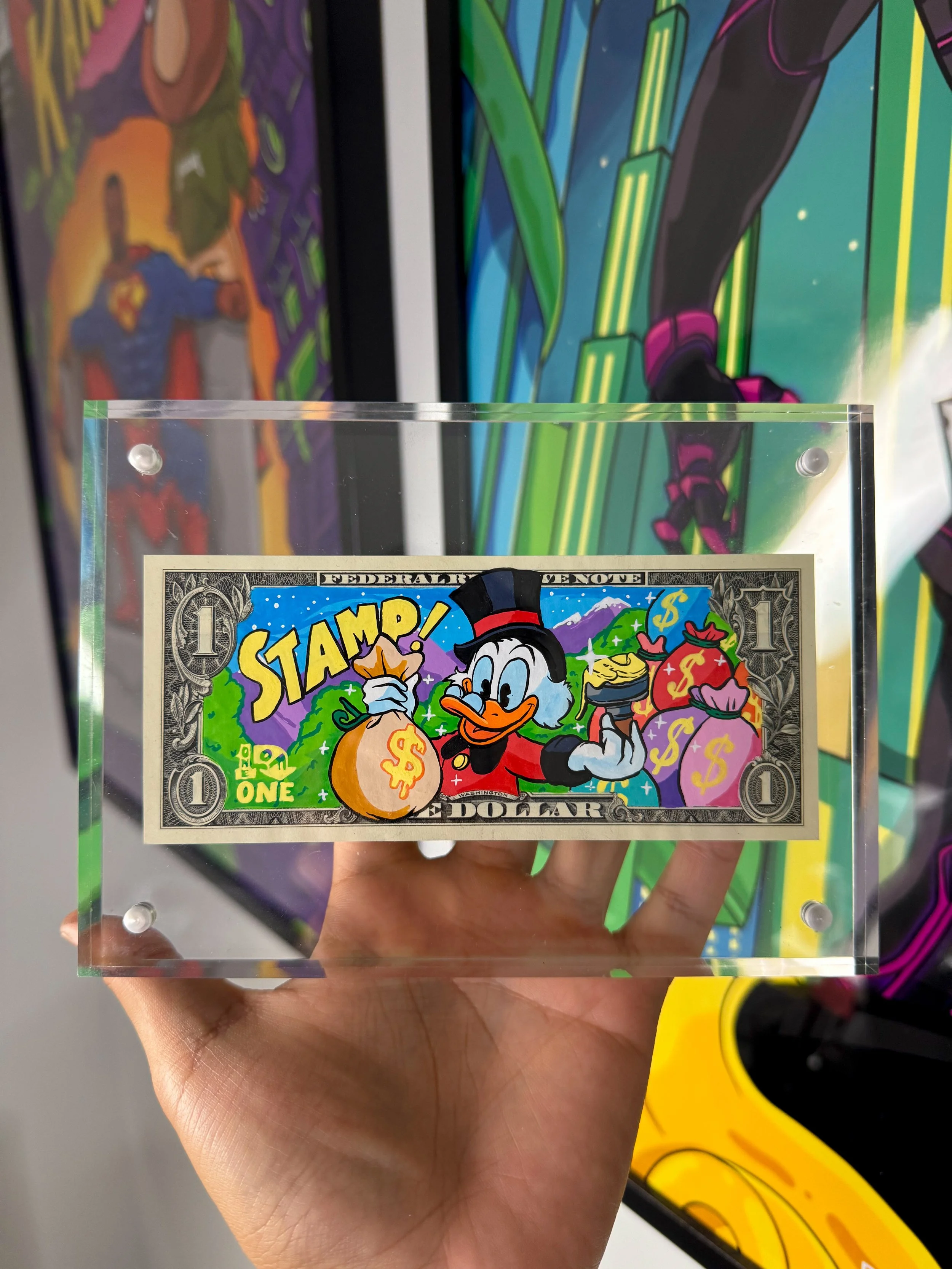 Limited “STAMP” Dollar Bill