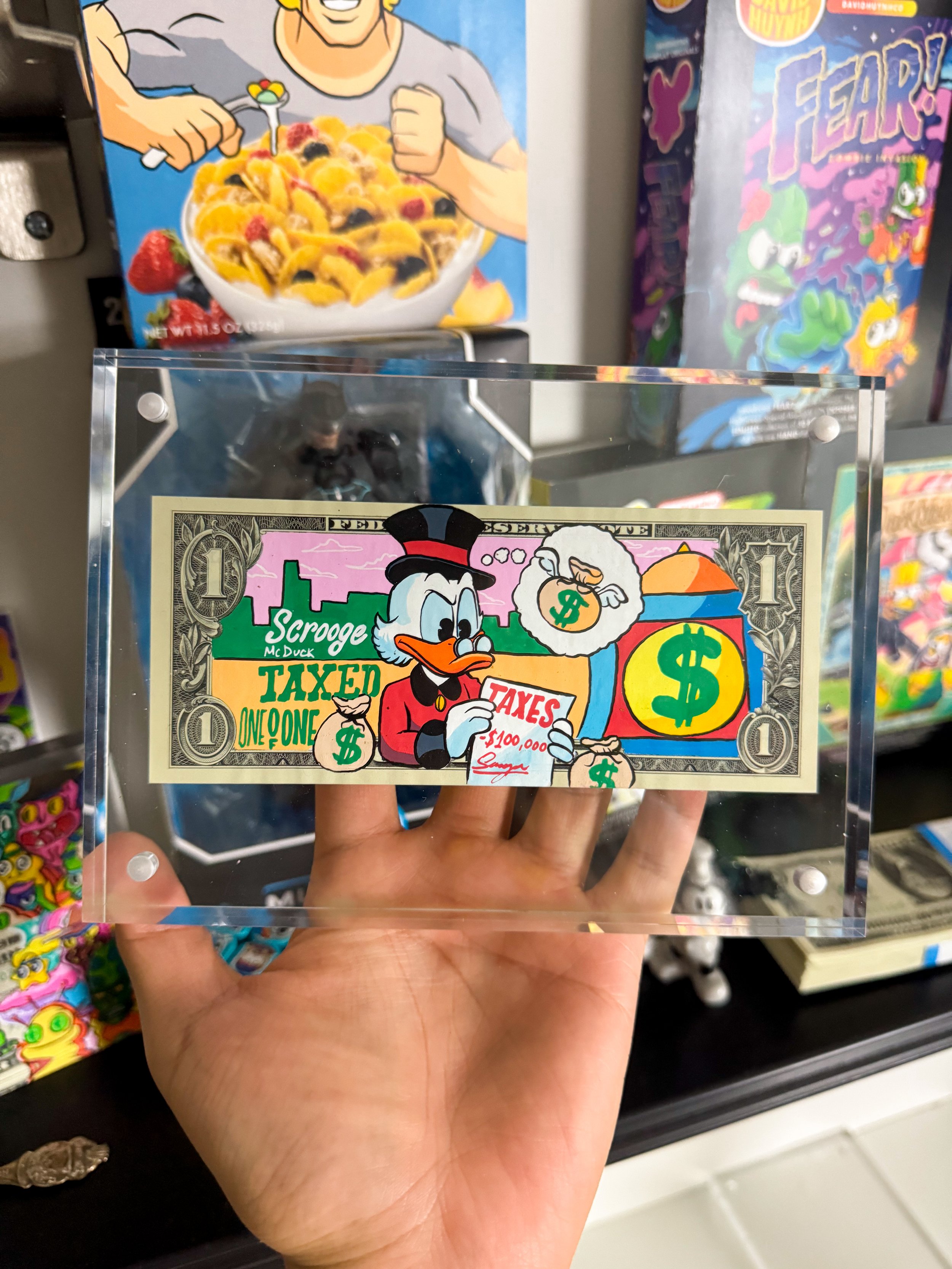 Limited “TAXED” Dollar Bill