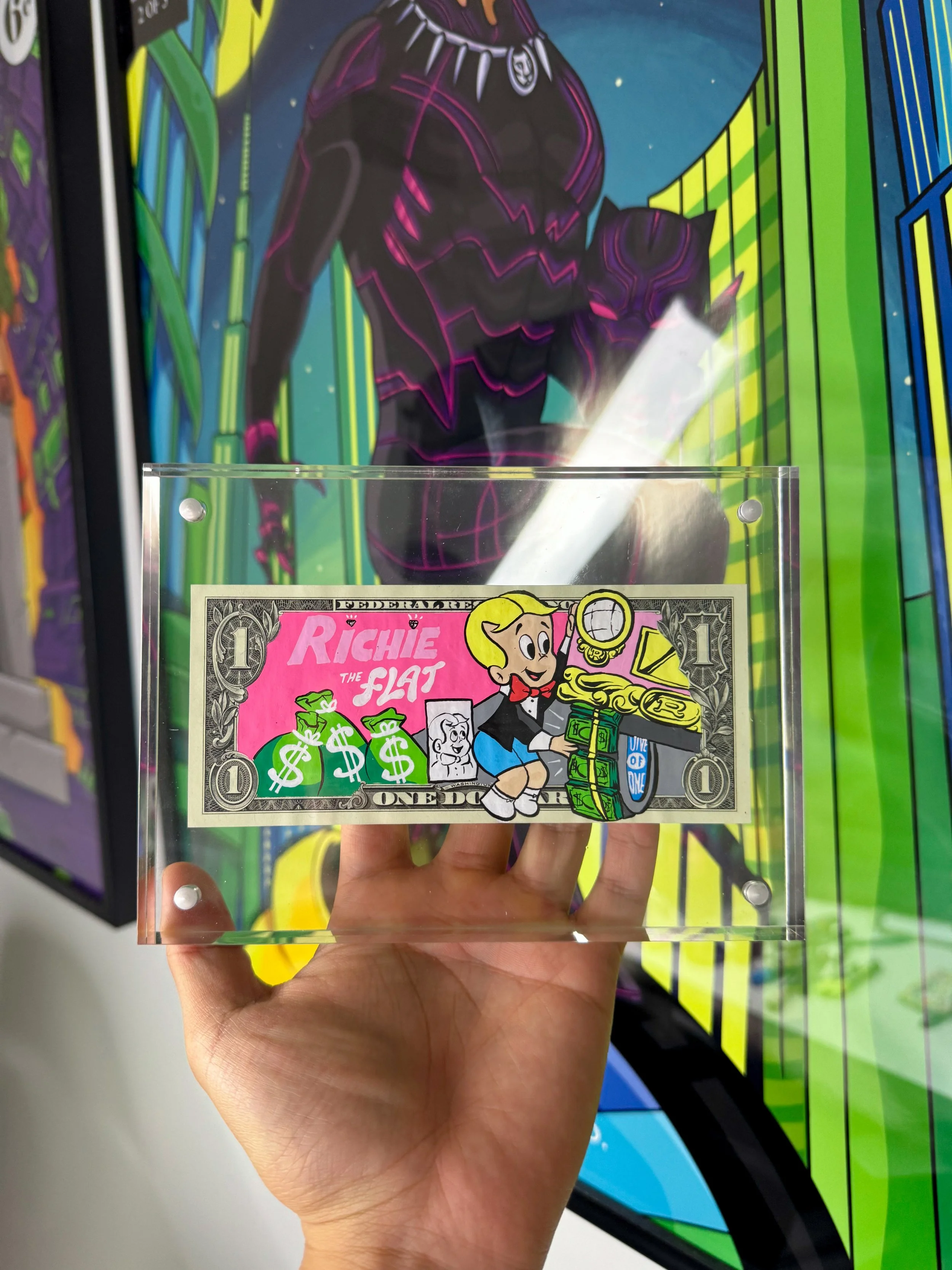 Limited  “FLAT” Dollar Bill