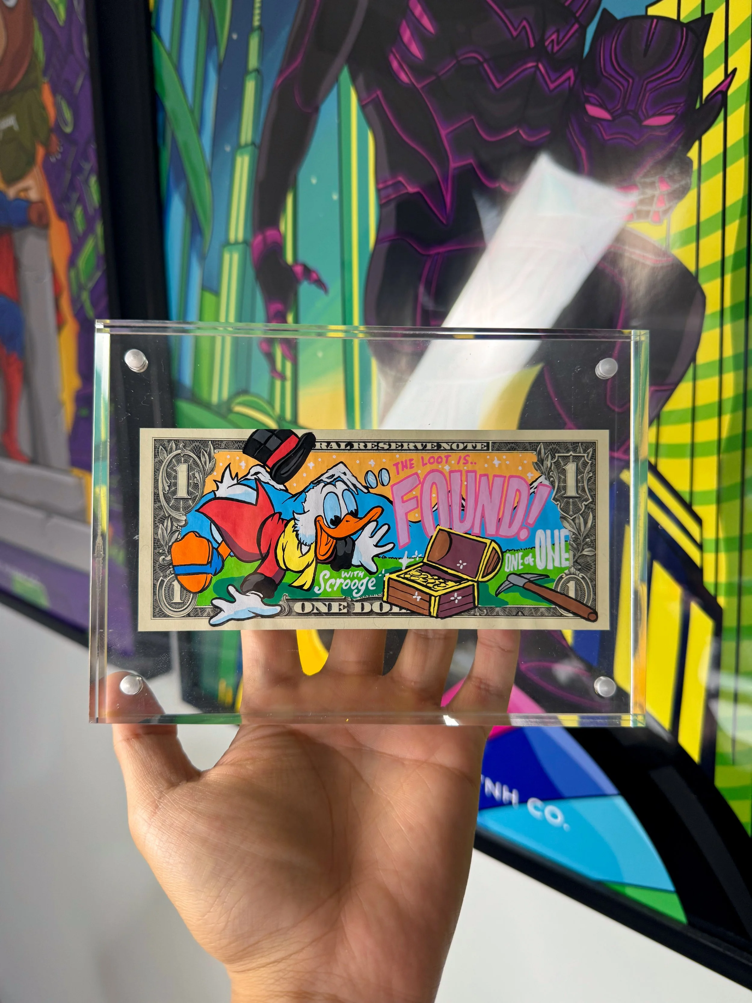 Limited “FOUND” Dollar Bill