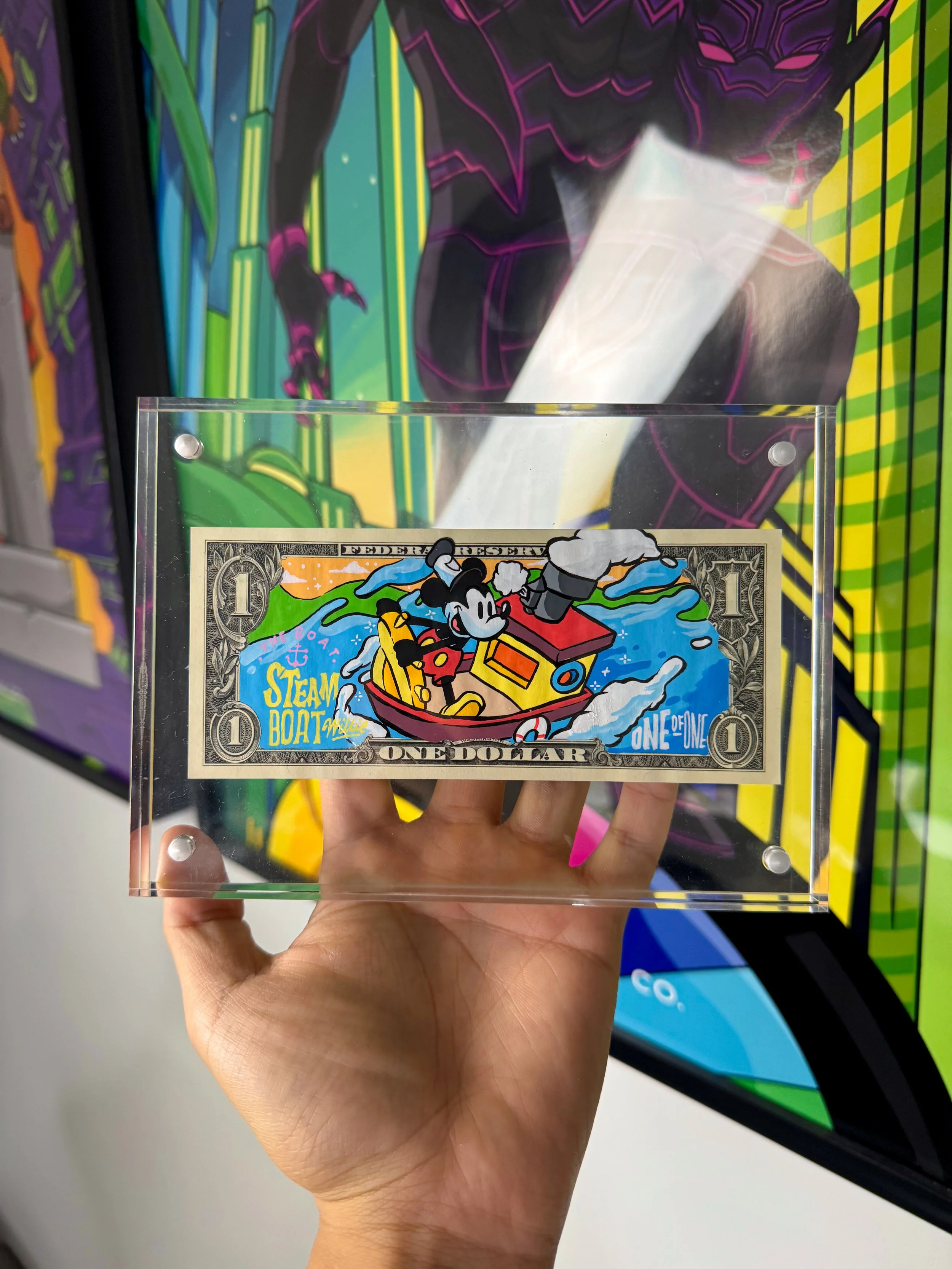 Limited “THE BOAT” Dollar Bill