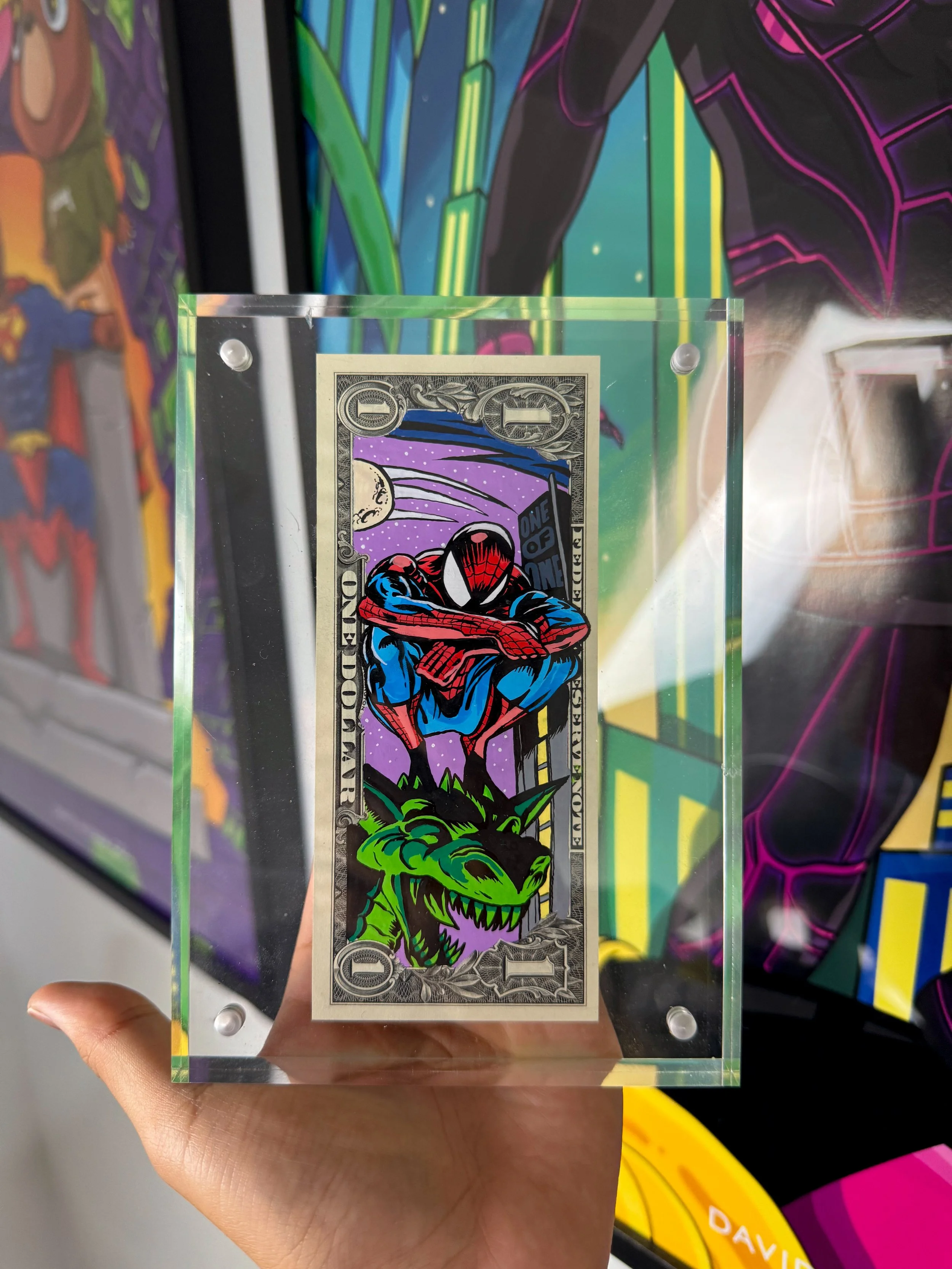 Limited “SPIDER SENSES” Dollar Bill