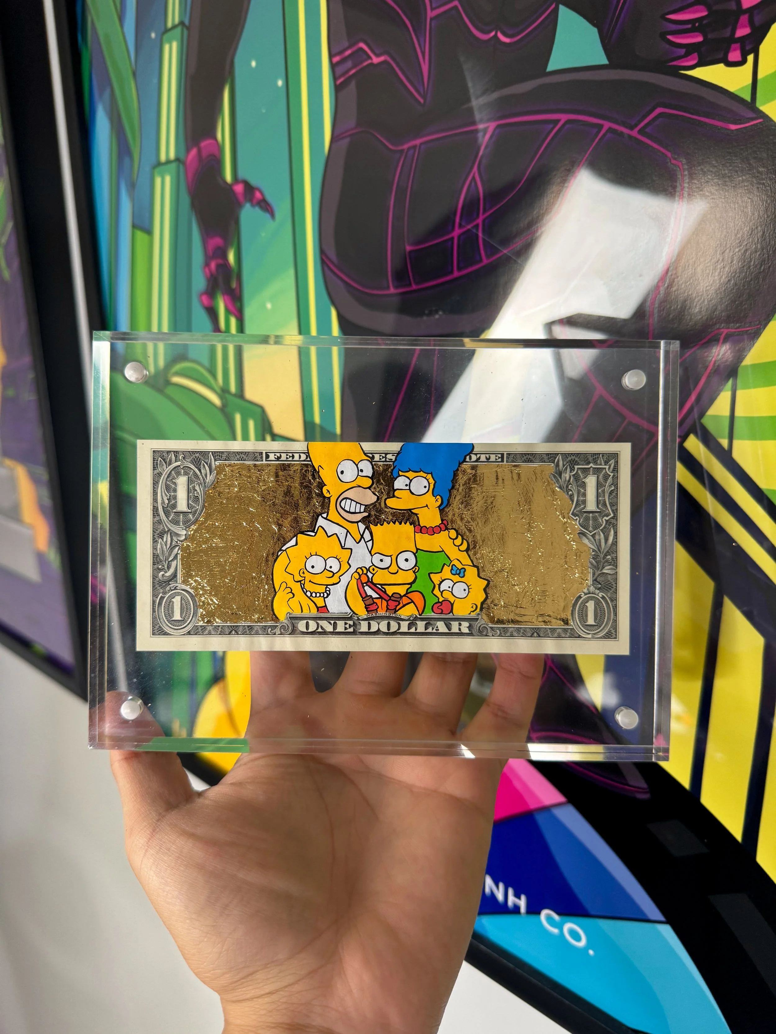 Limited “FAMILY PHOTO” Gold Dollar Bill