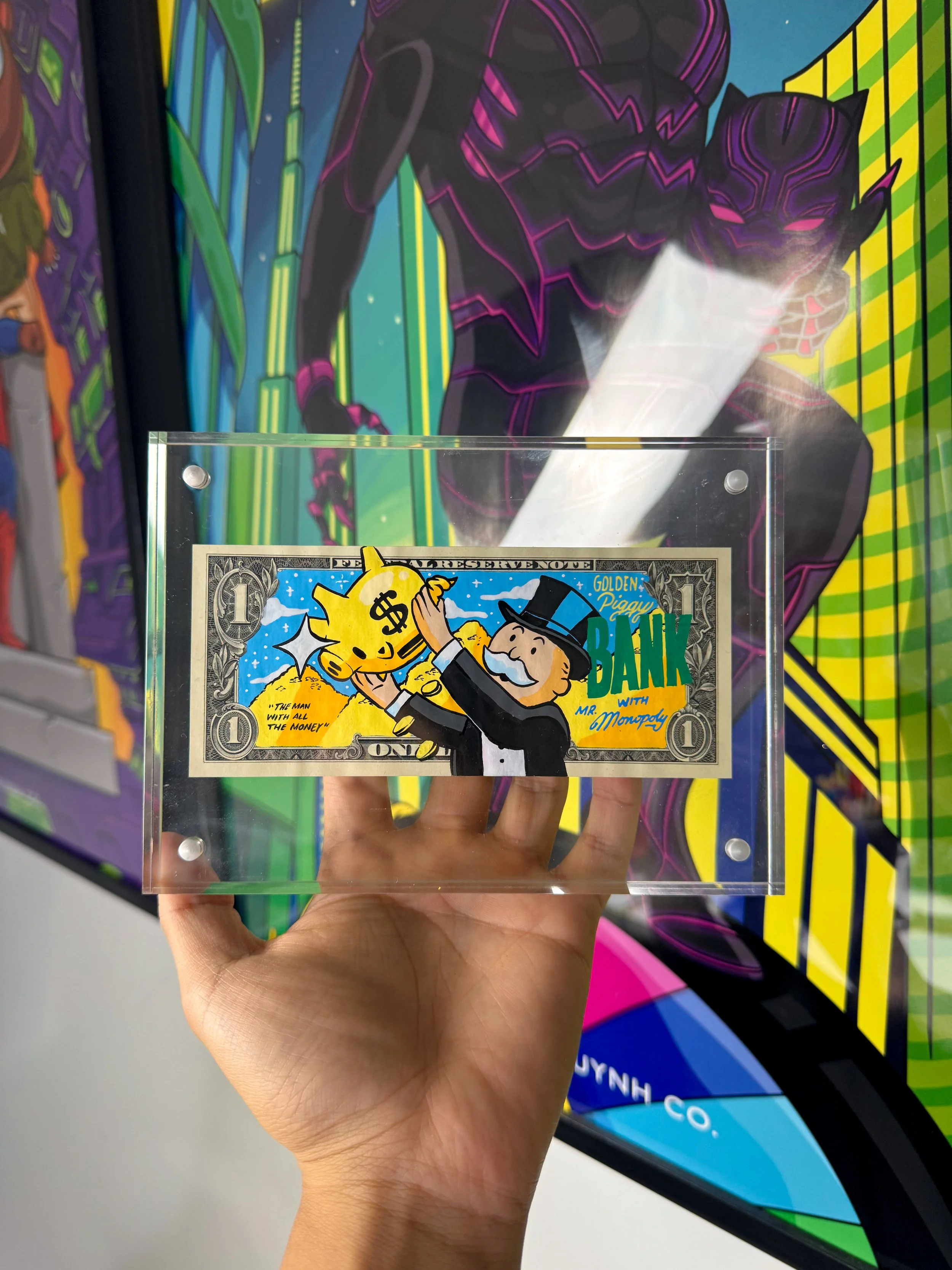 Limited “PIGGY BANK” Dollar Bill