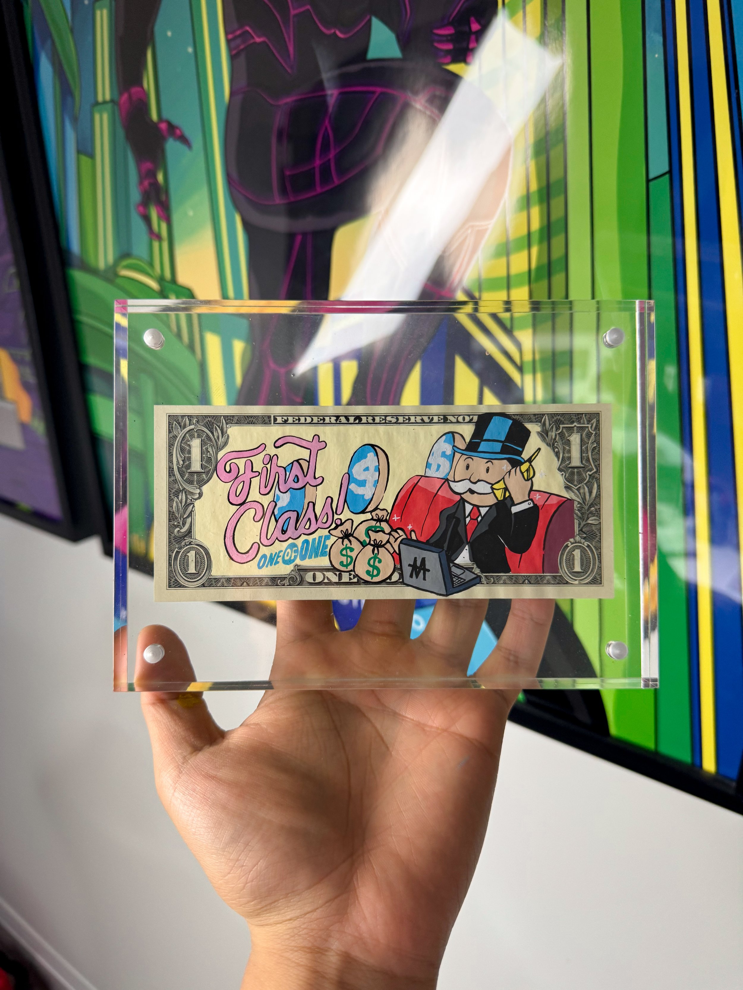 Limited  “FIRST CLASS” Dollar Bill