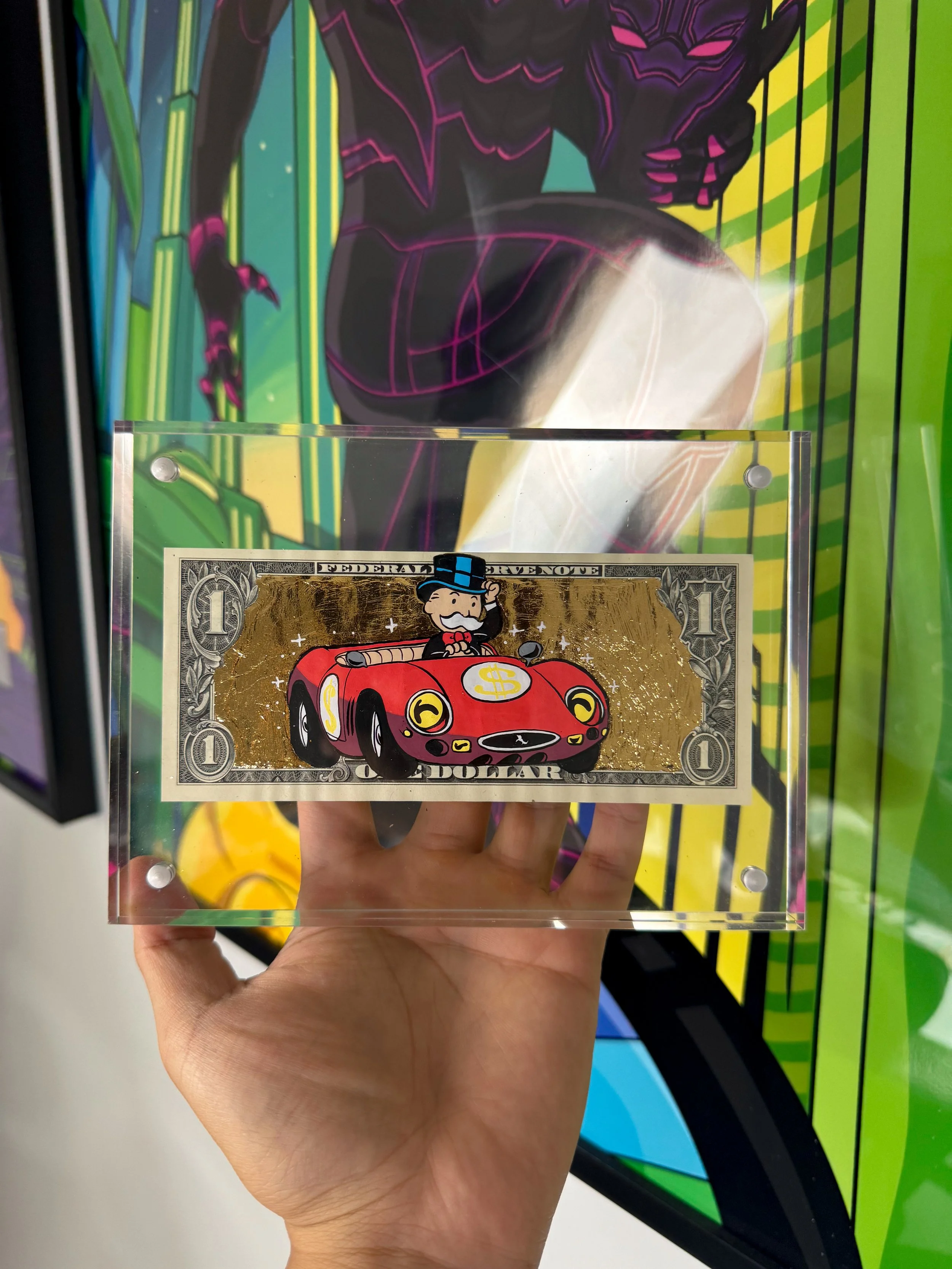 Limited “DRIVE THRU” Gold Dollar Bill
