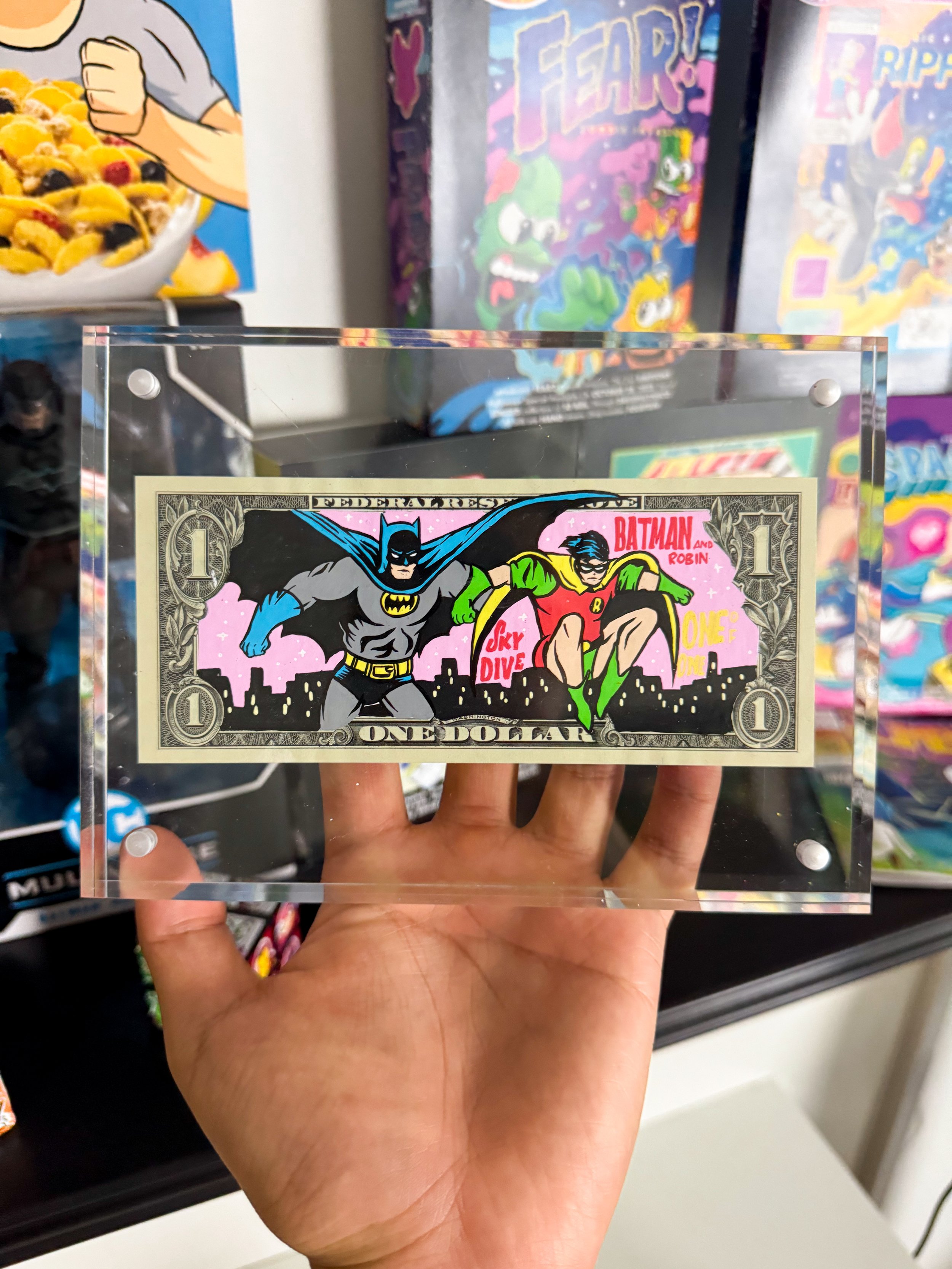 Limited “SKY DIVE” Dollar Bill
