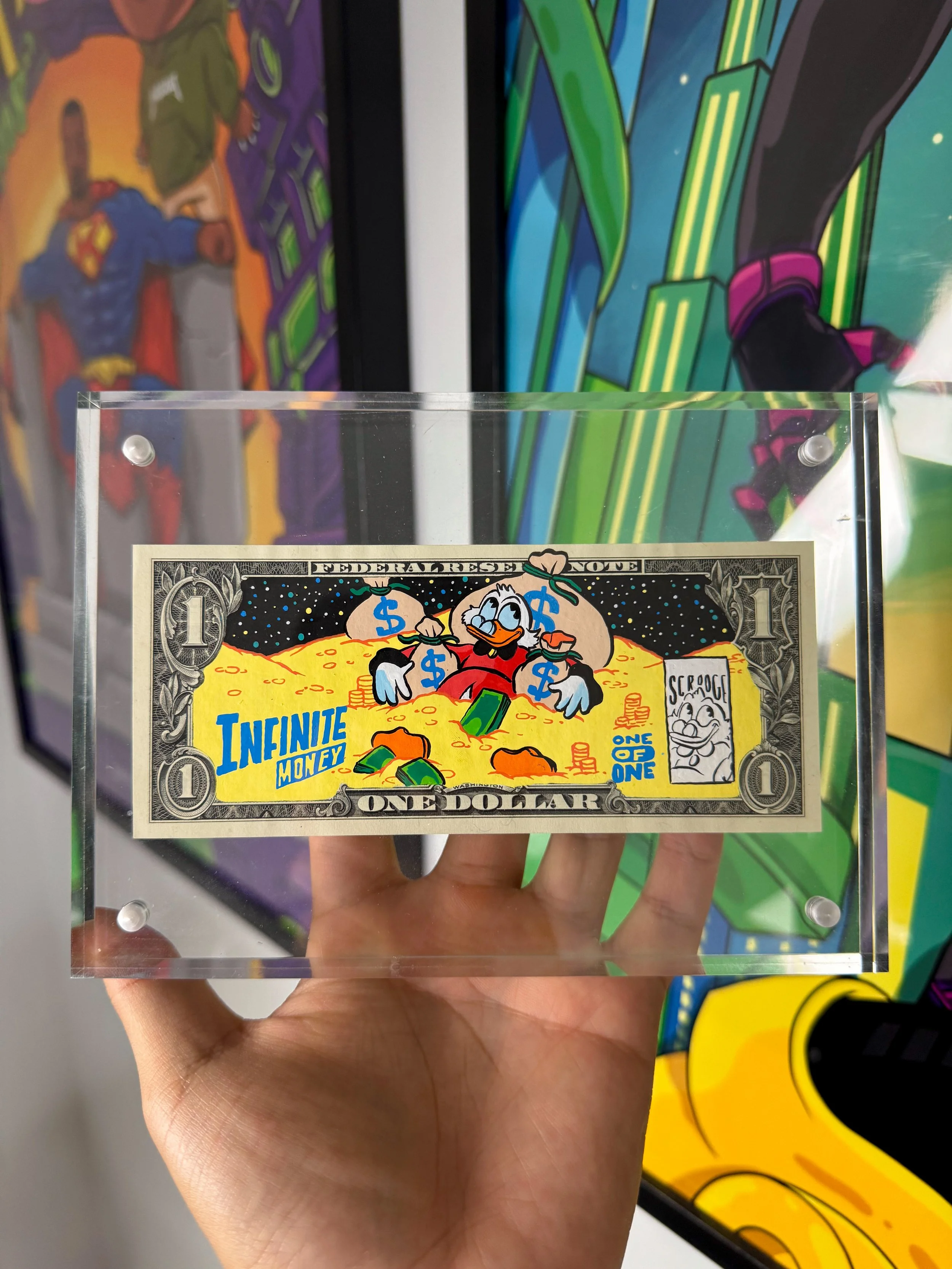 Limited “INFINITE MONEY” Dollar Bill