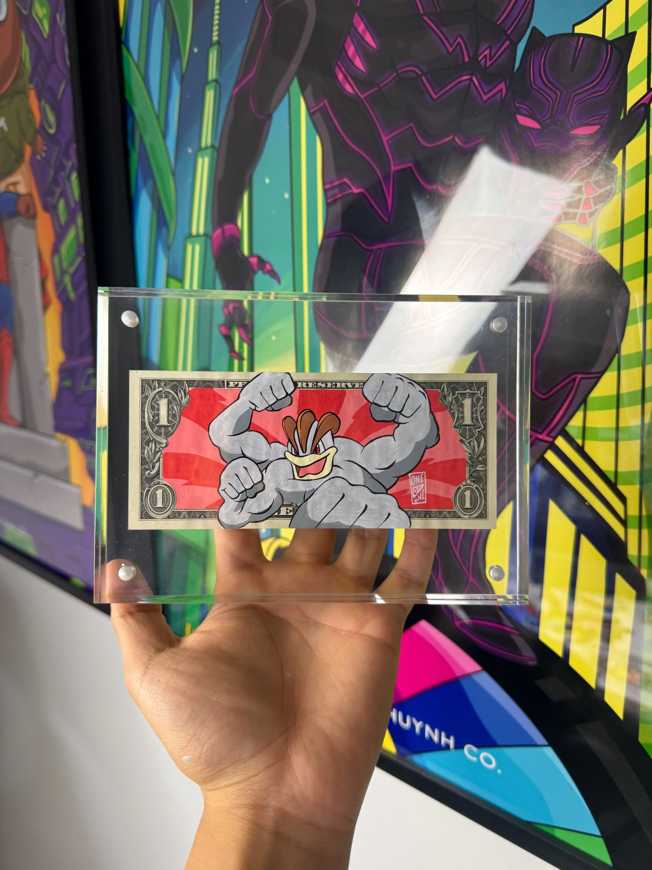 Limited “MACHAMP” Dollar Bill