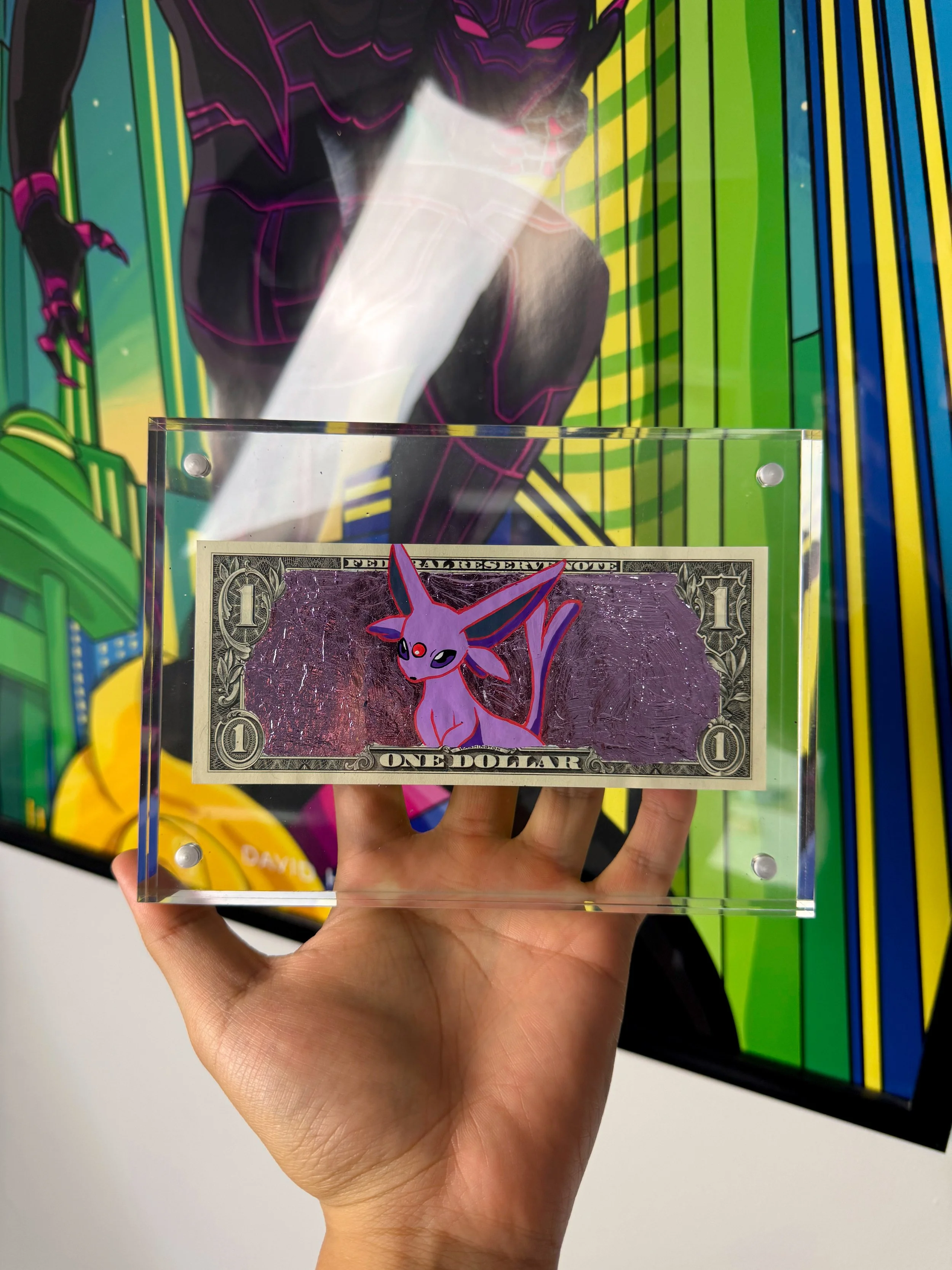 Limited “ESPEON” Shiny Dollar Bill