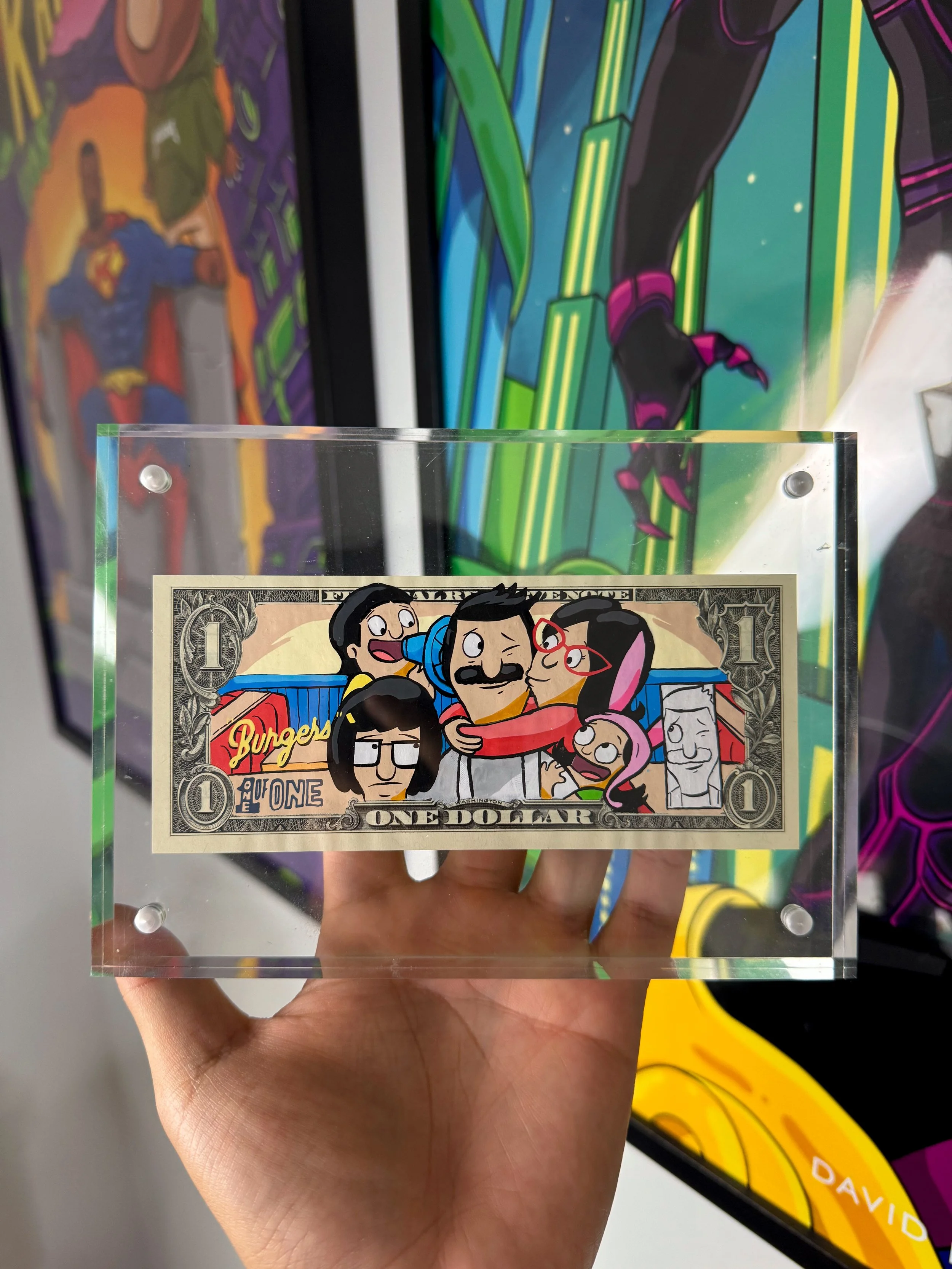Limited “BURGERS” Dollar Bill