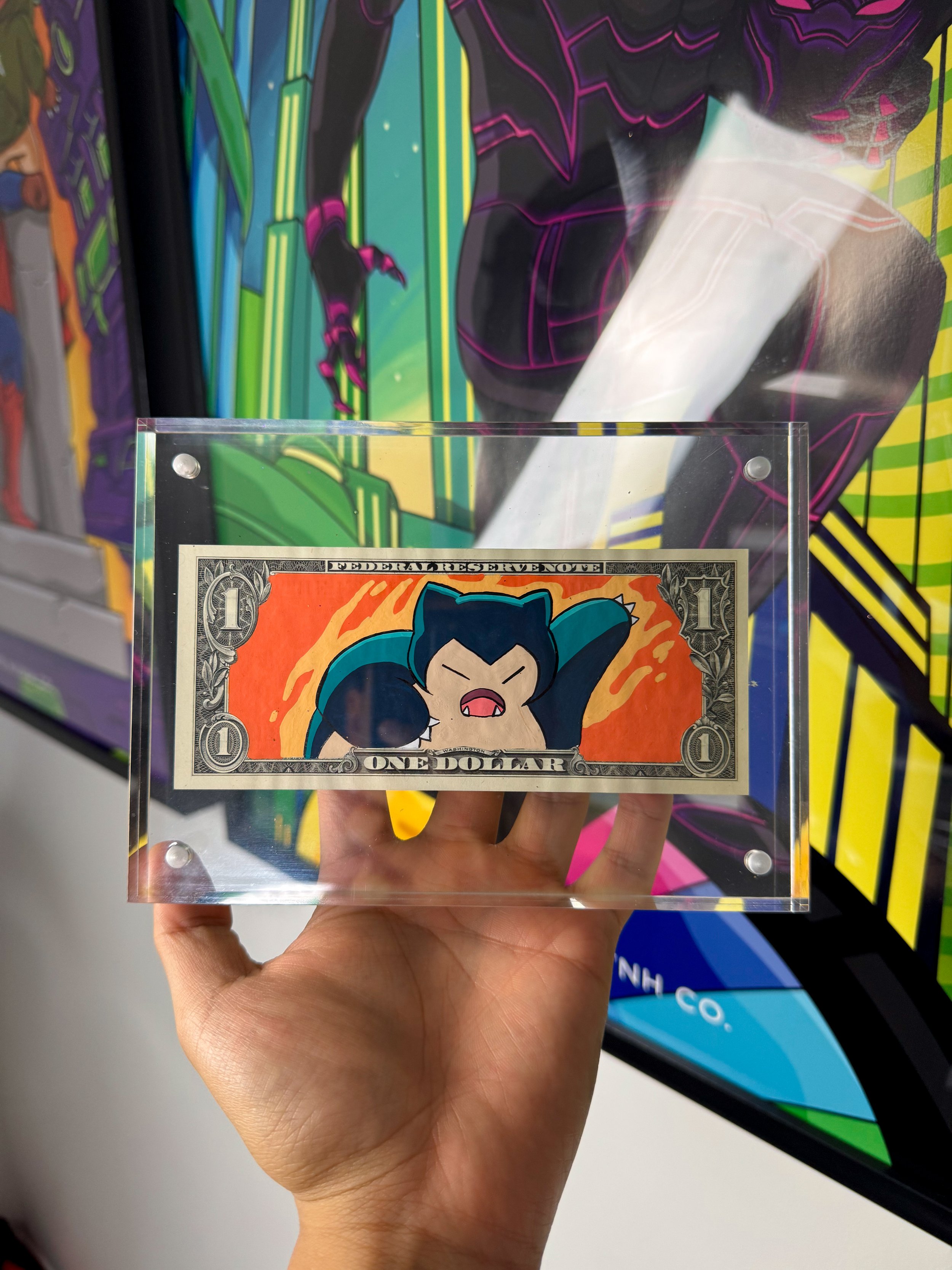Limited “SNORLAX” Dollar Bill