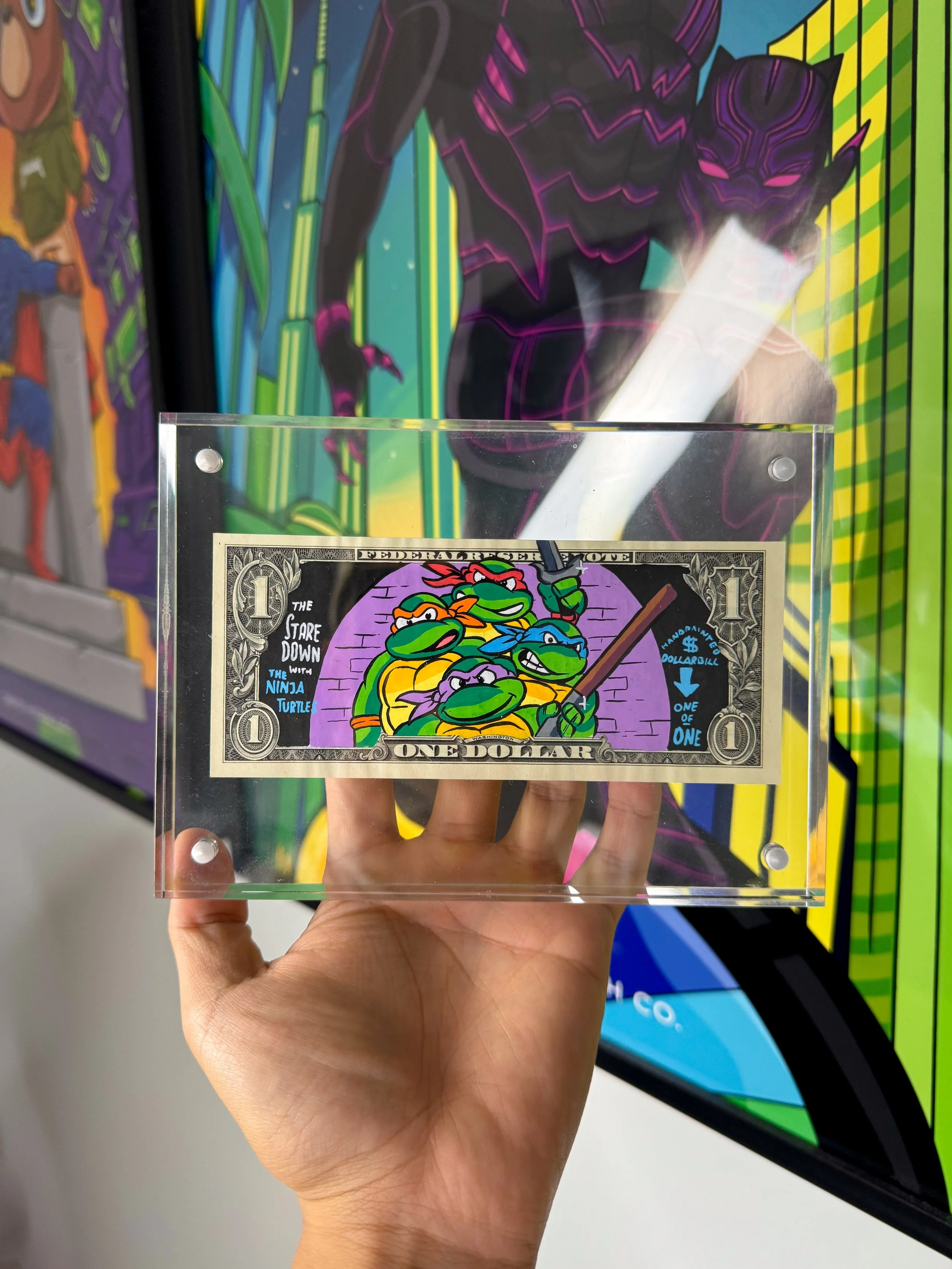 Limited “STAREDOWN” Dollar Bill