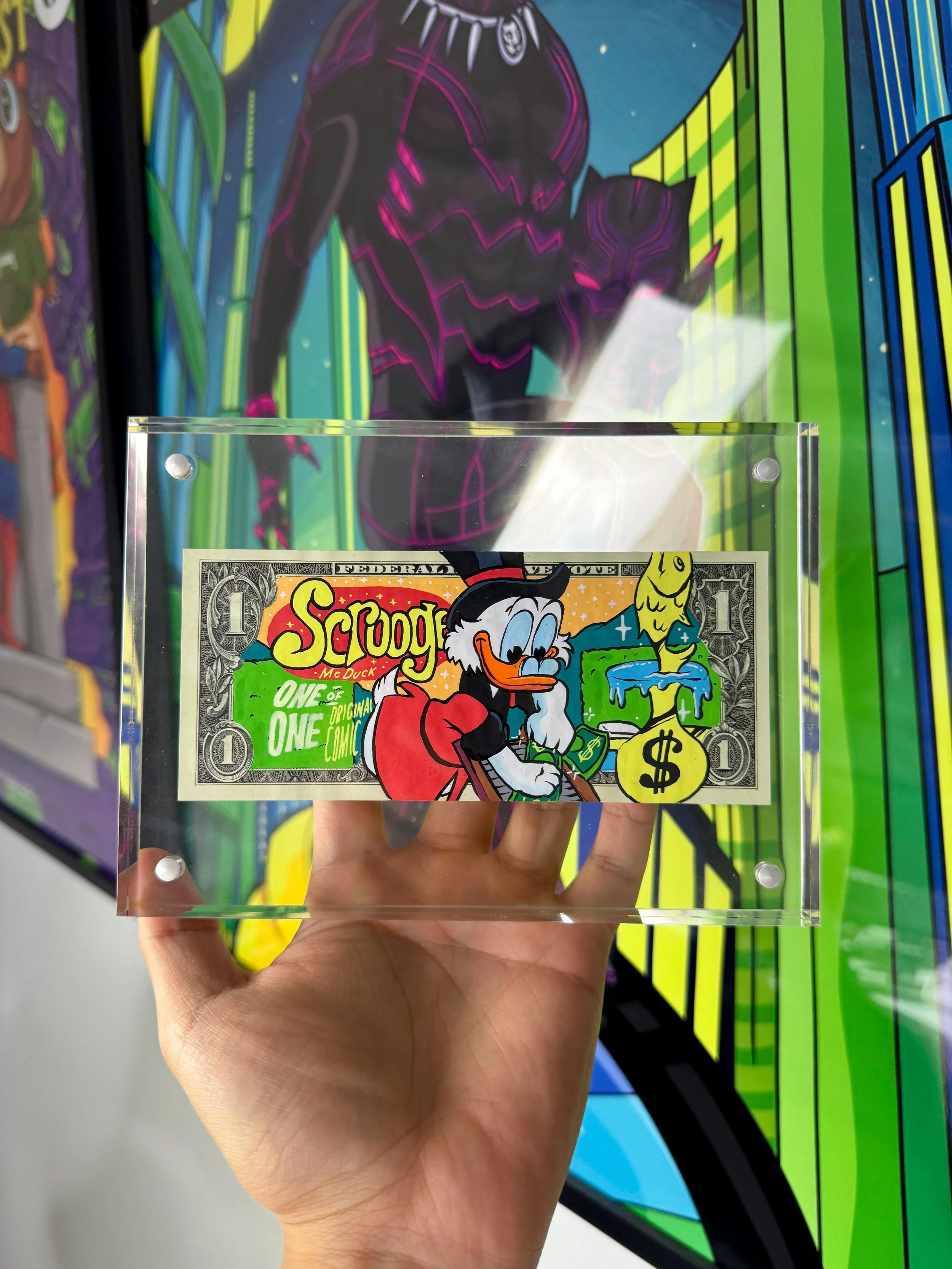 Limited “MONEY FOUNTAIN” Dollar Bill