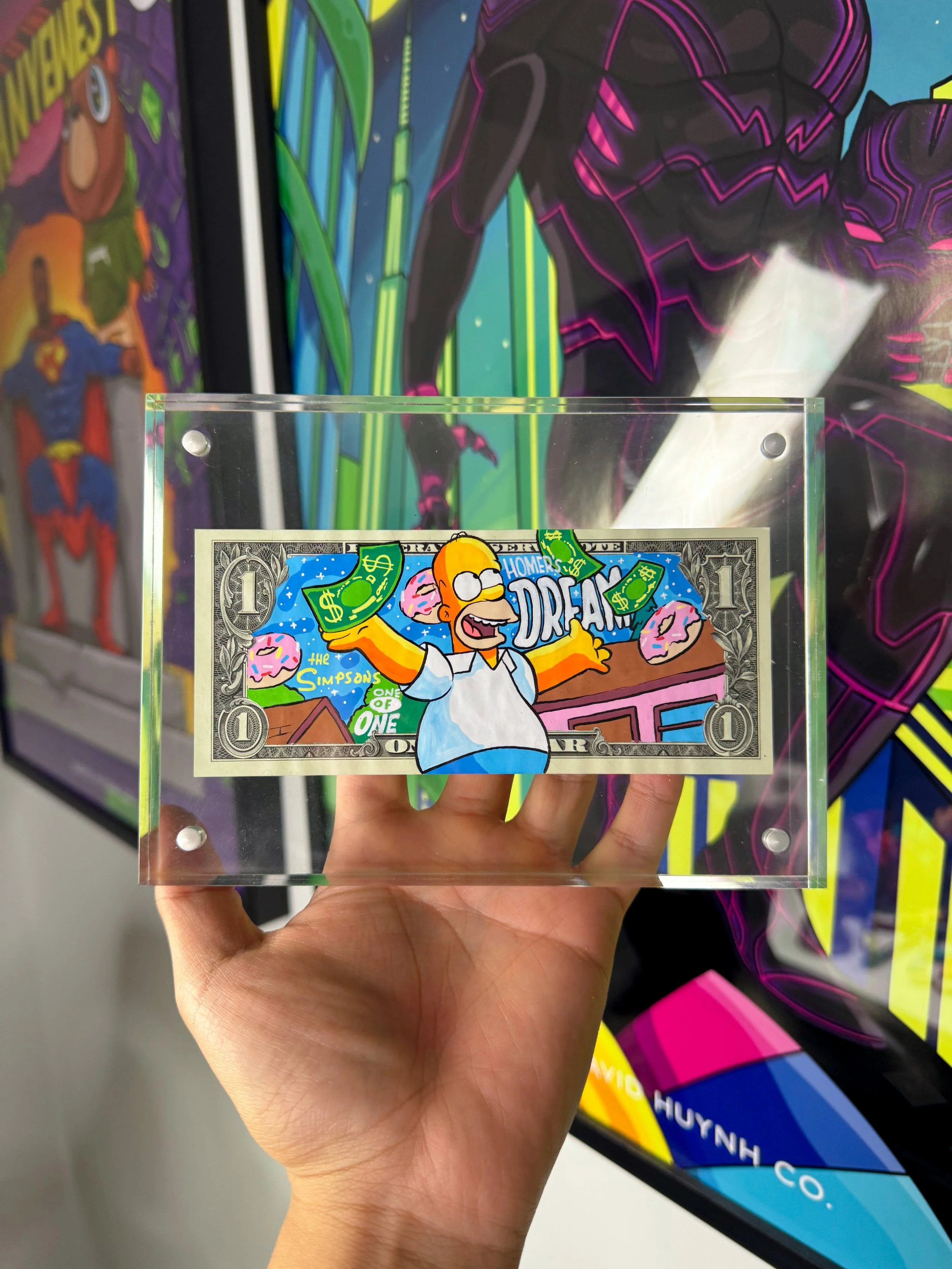 Limited  “HOMERS DREAM” Dollar Bill