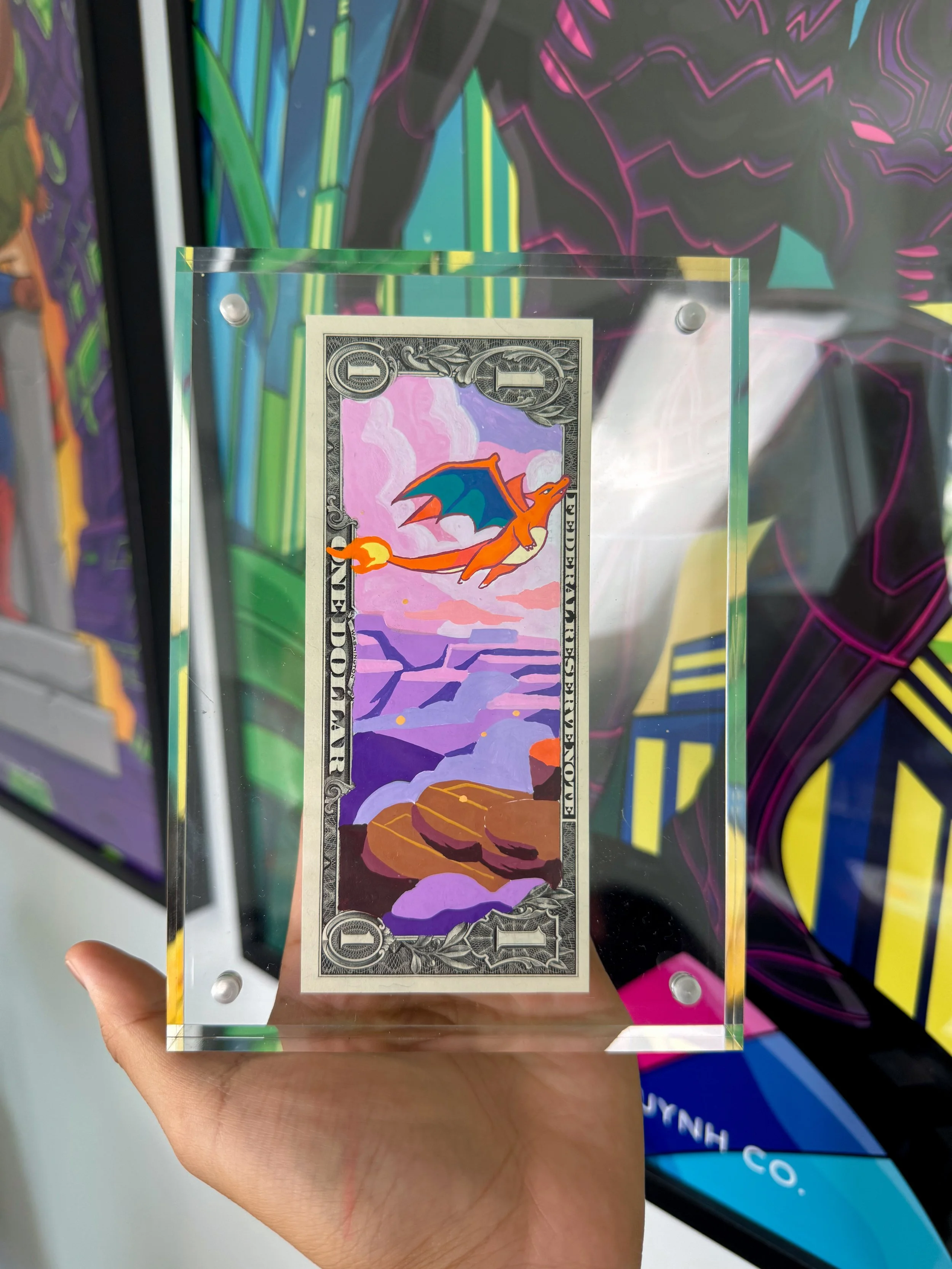 Limited “151 CHARIZARD” Dollar Bill