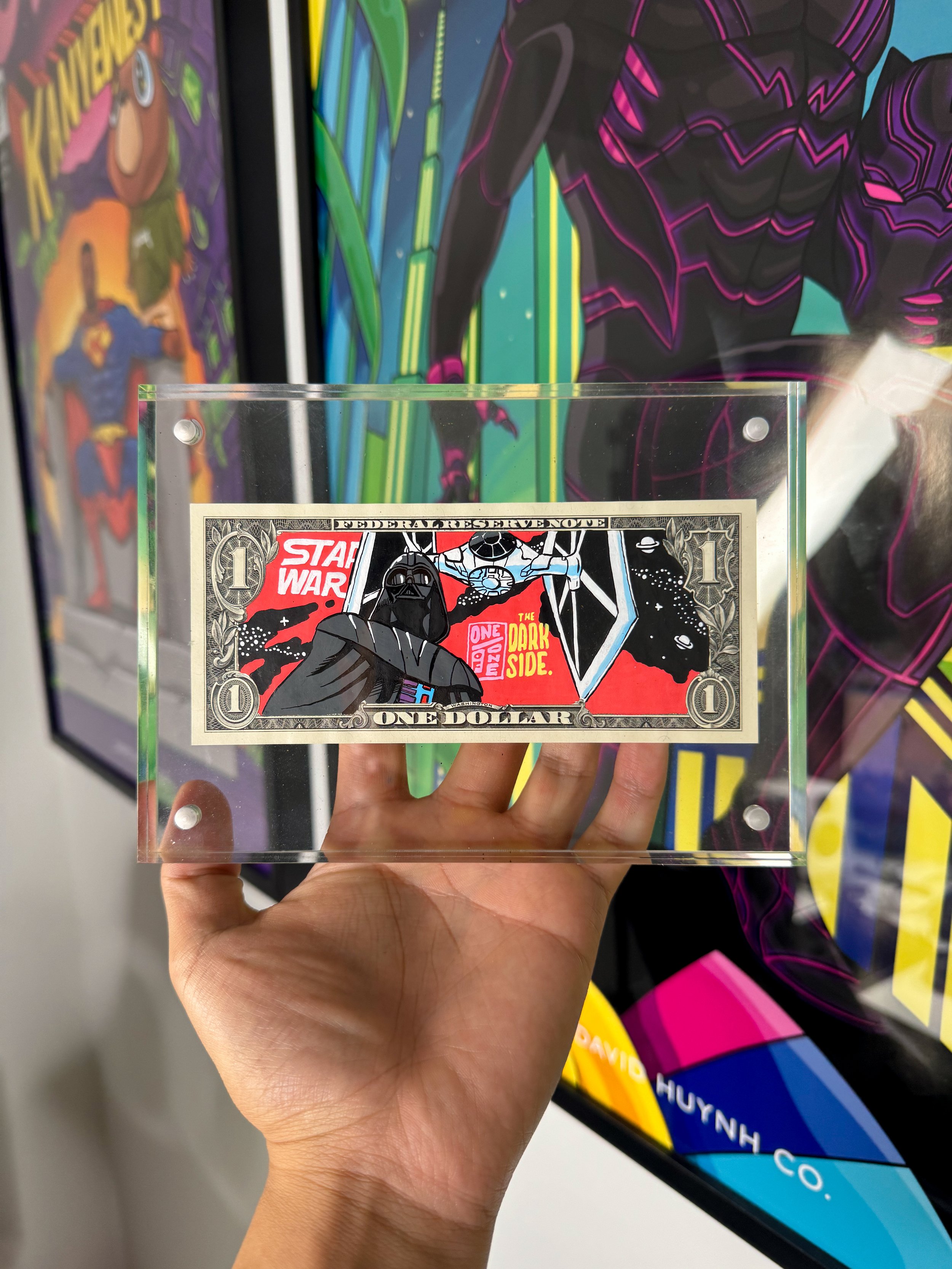 Limited “DARK SIDE” Dollar Bill
